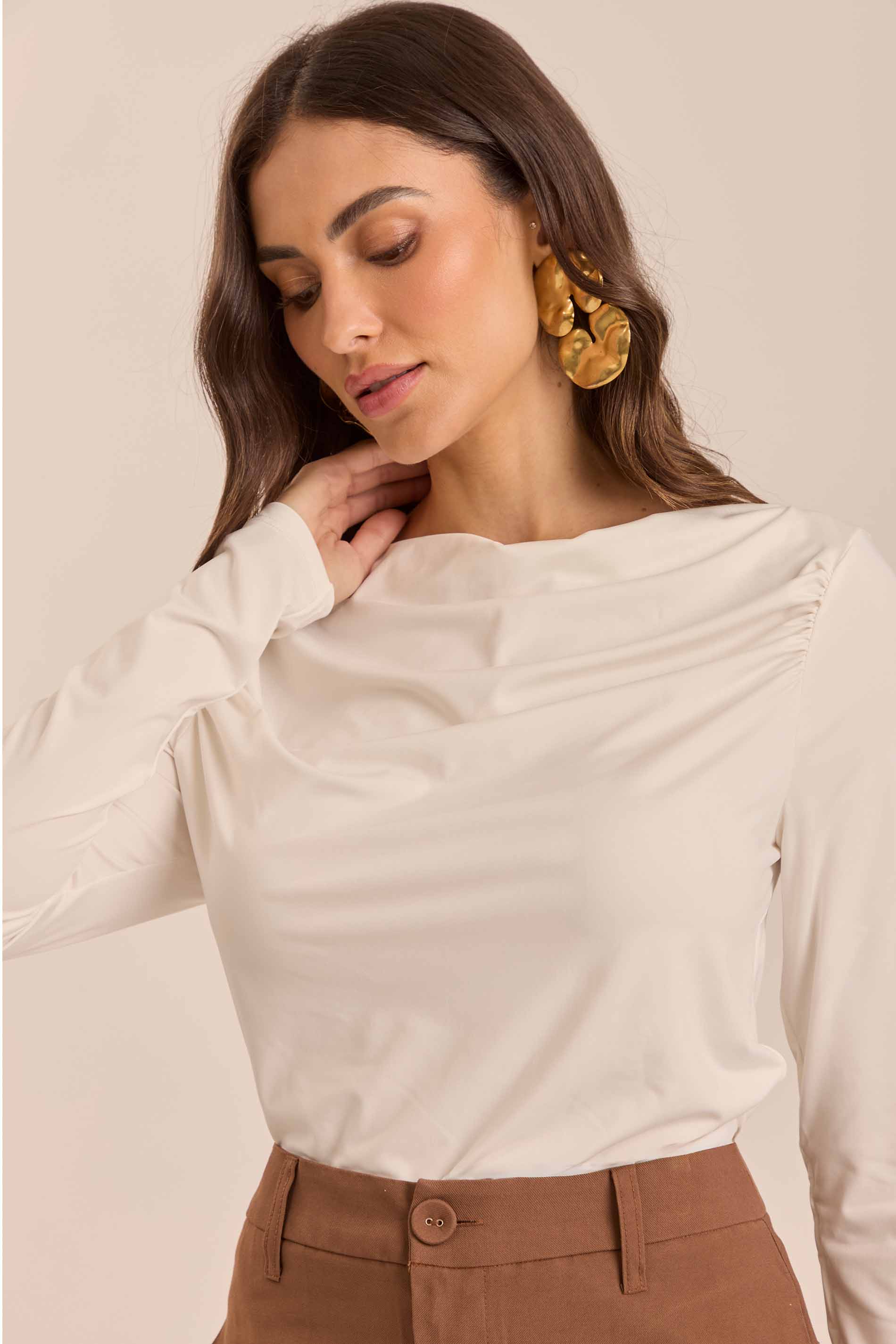 Blusa Jardim Decor em Microfibra