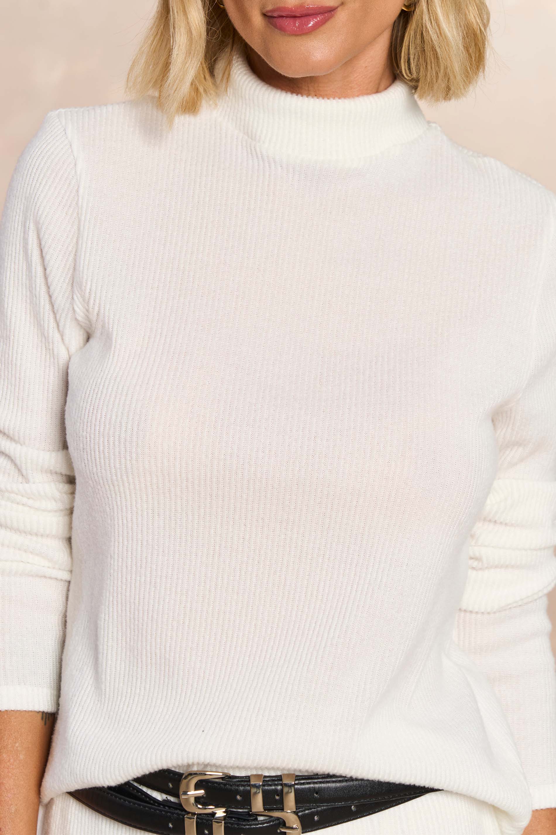 Blusa Cozy Winter em Tricot