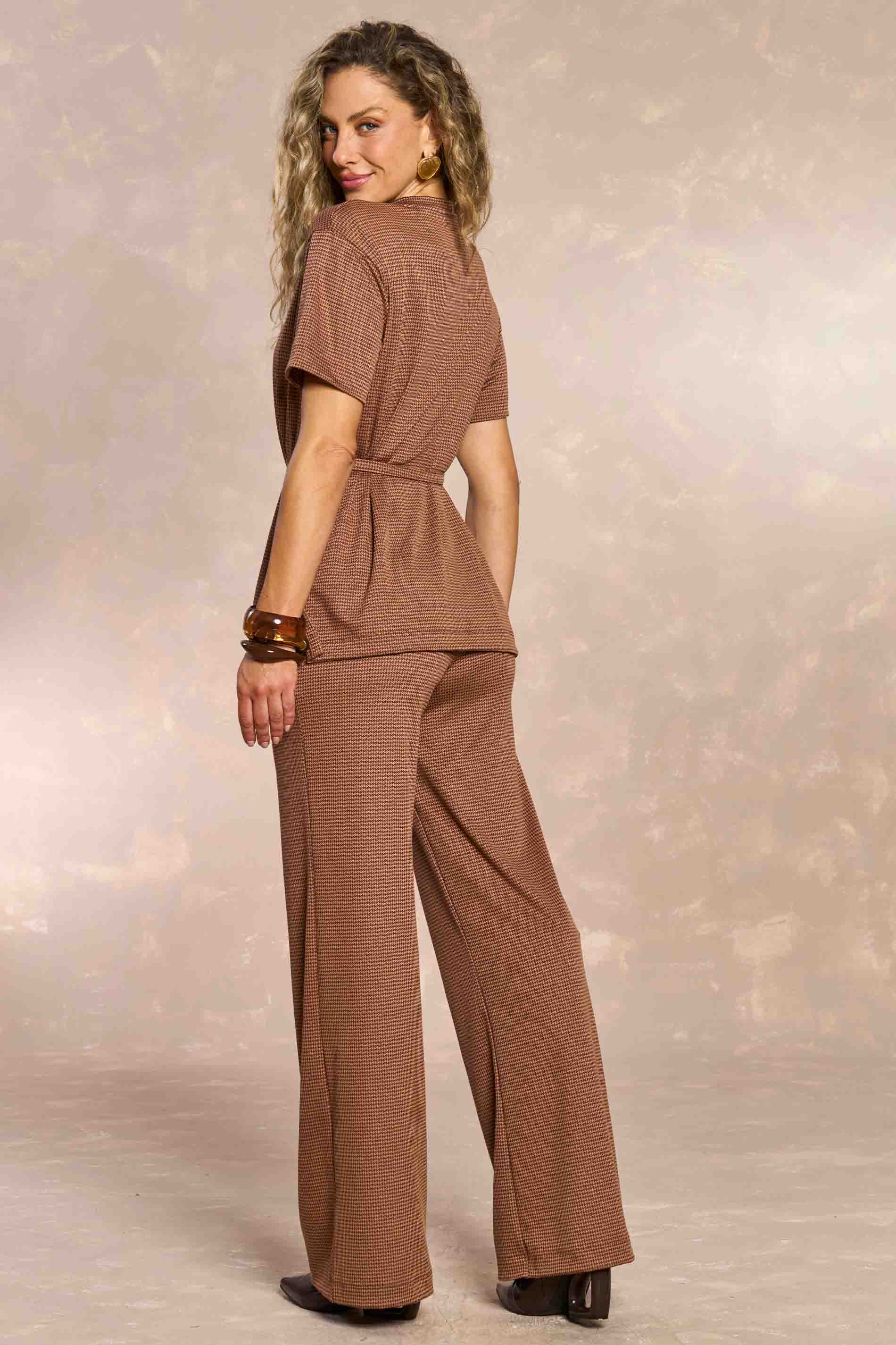 Blusa Jardim Boho em Jacquard Pied Pool