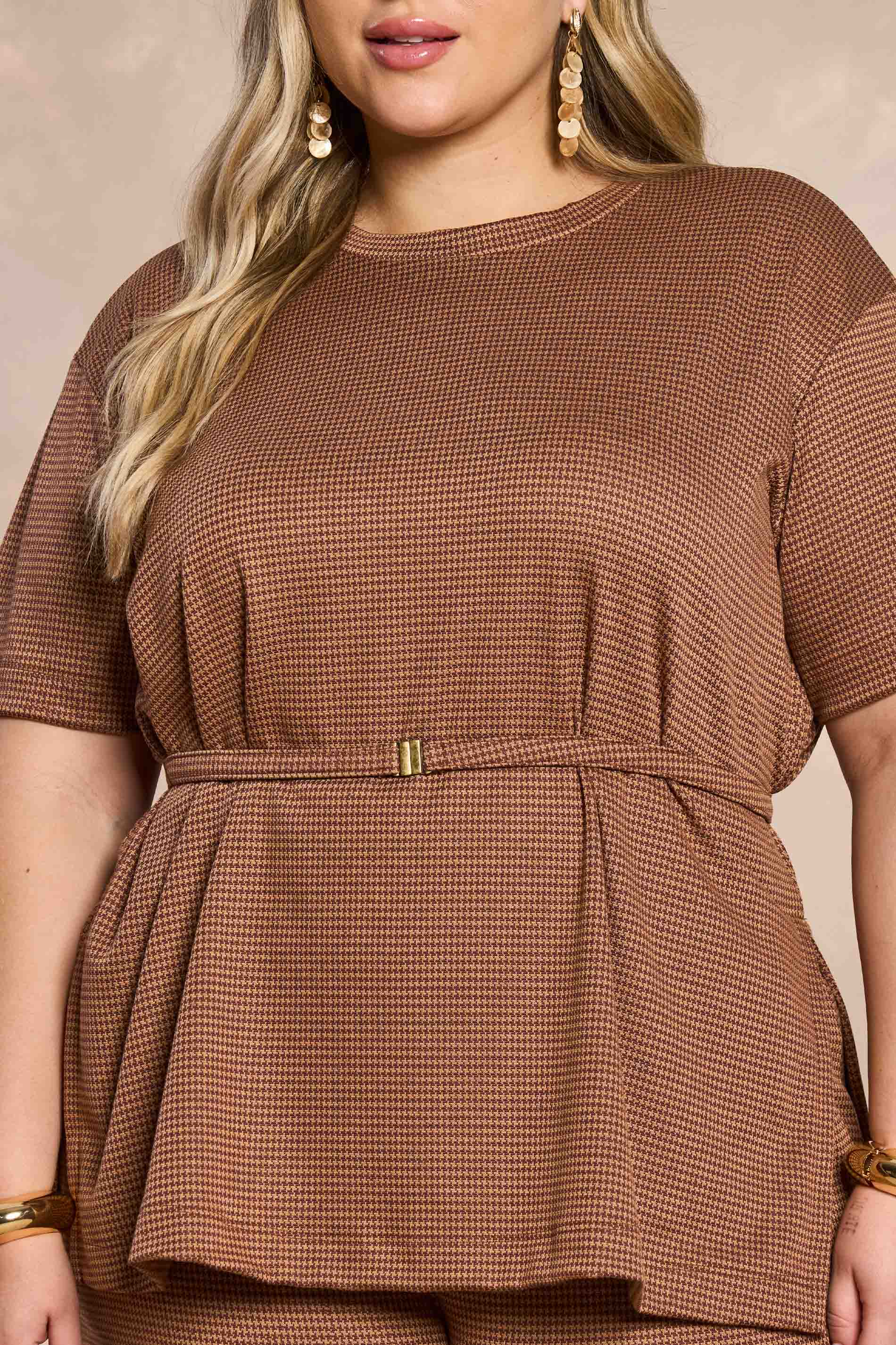 Blusa Jardim Boho em Jacquard Pied Pool