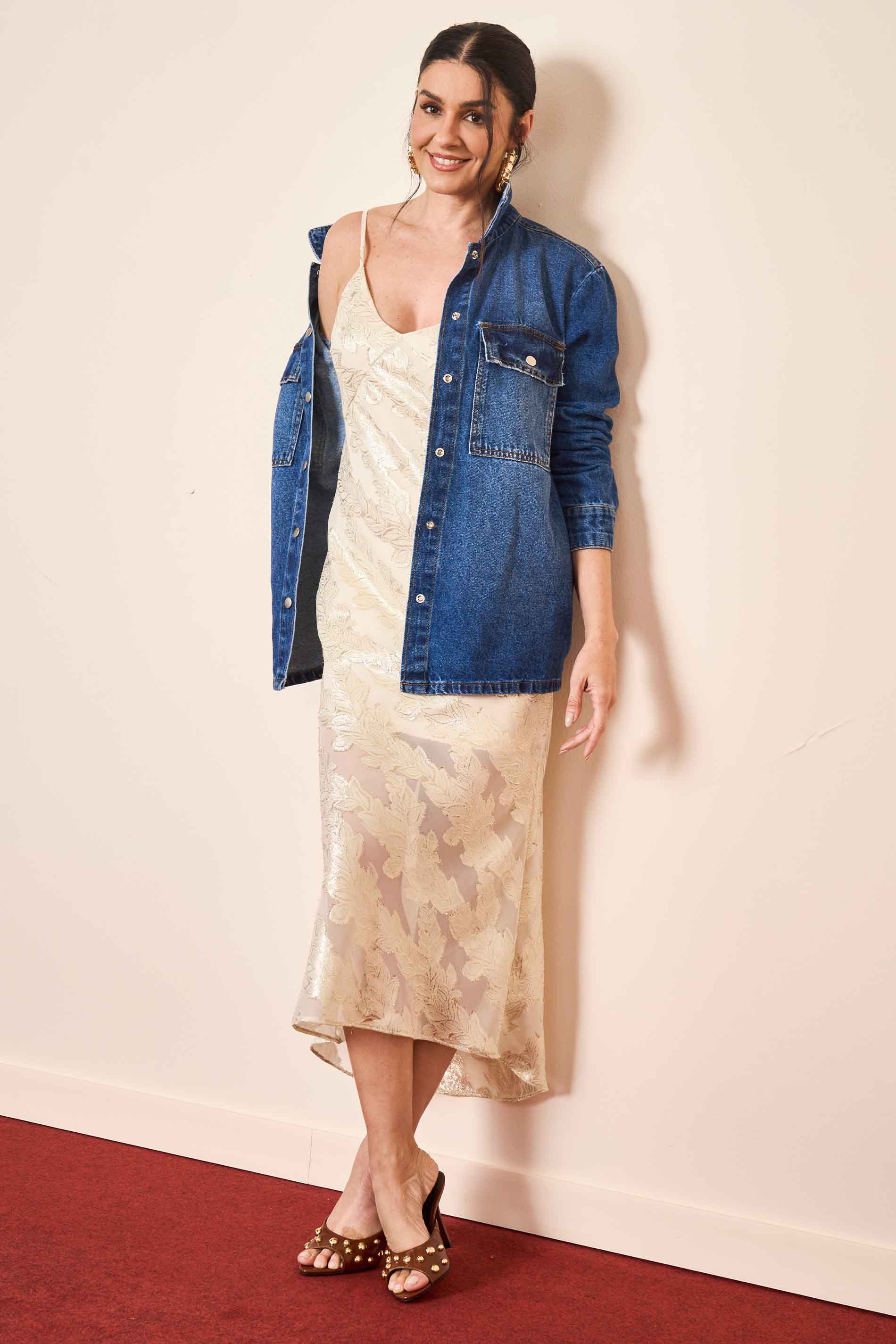 Vestido Midi Wild Orchid de Alça