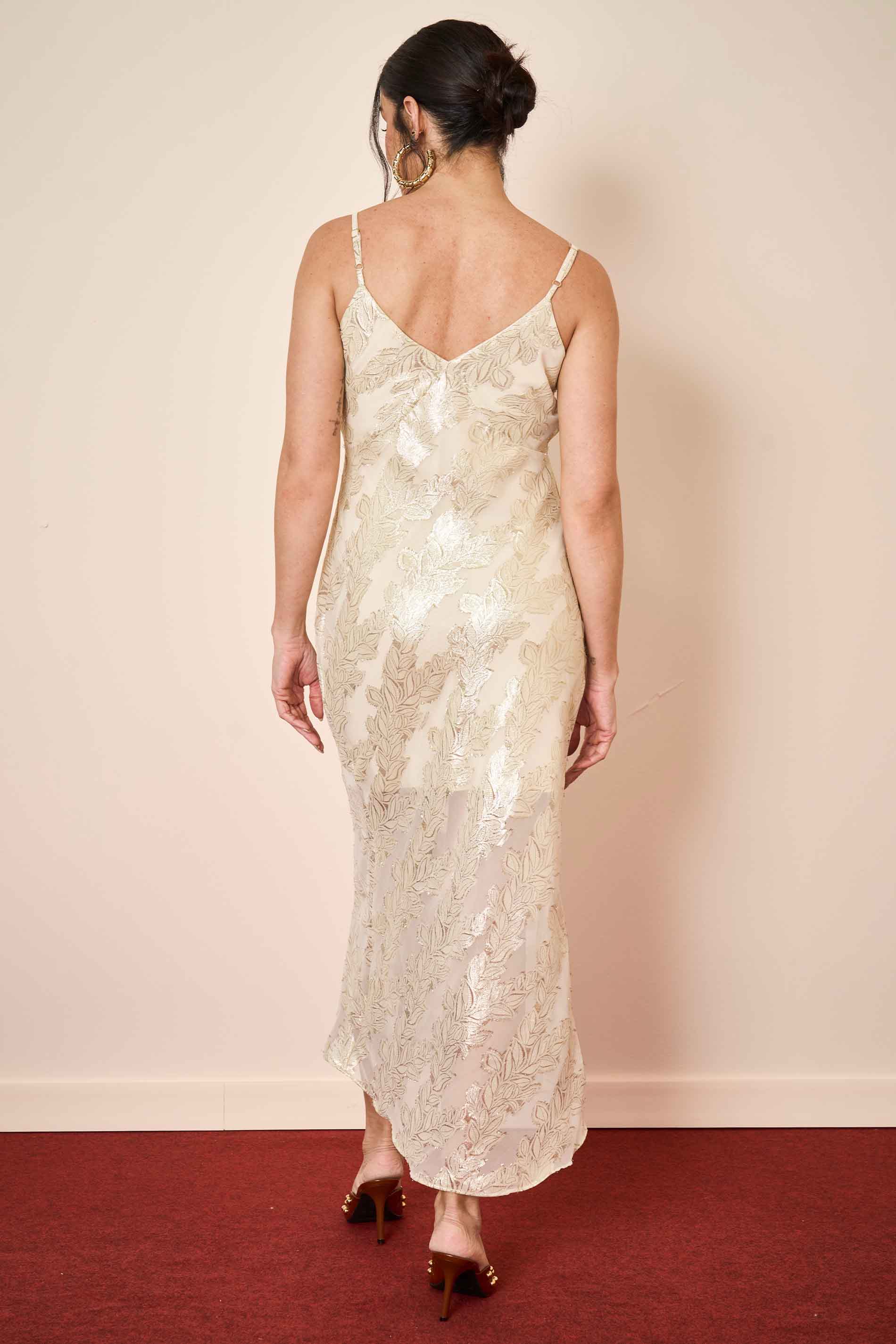 Vestido Midi Wild Orchid de Alça