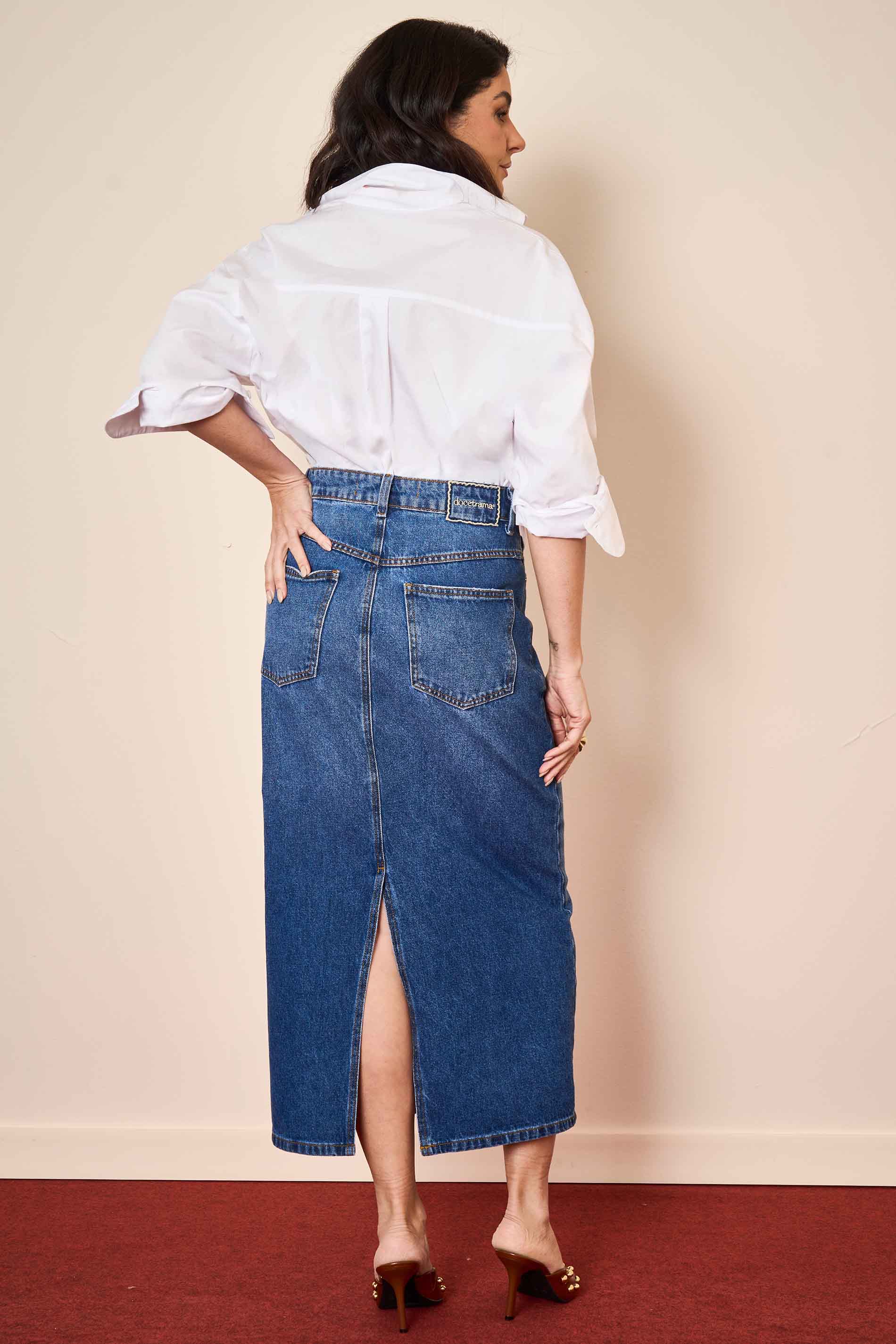 Camisa Oversized Wild Orchid Manga Longa