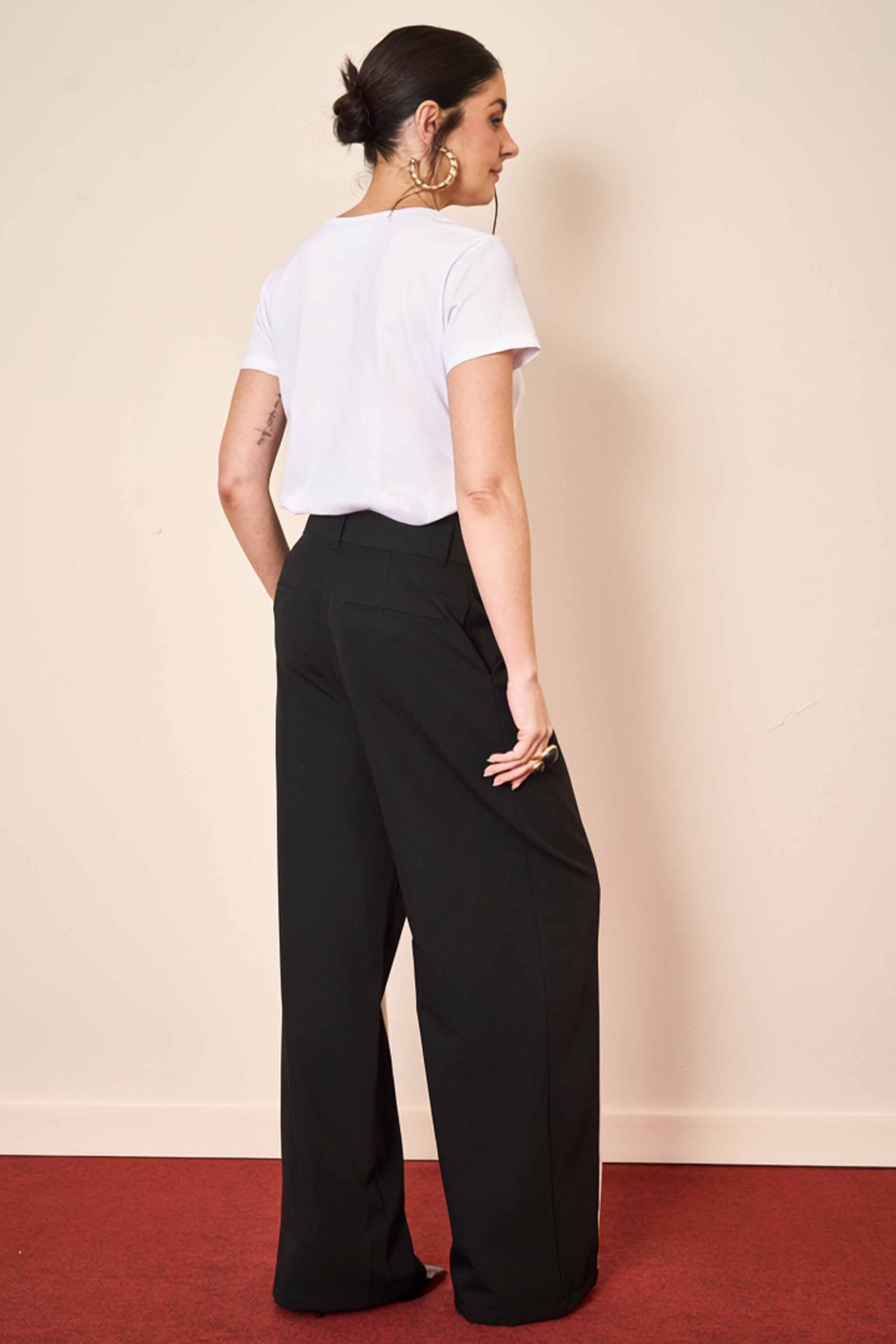 T-shirt Wild Orchid em Meia Malha