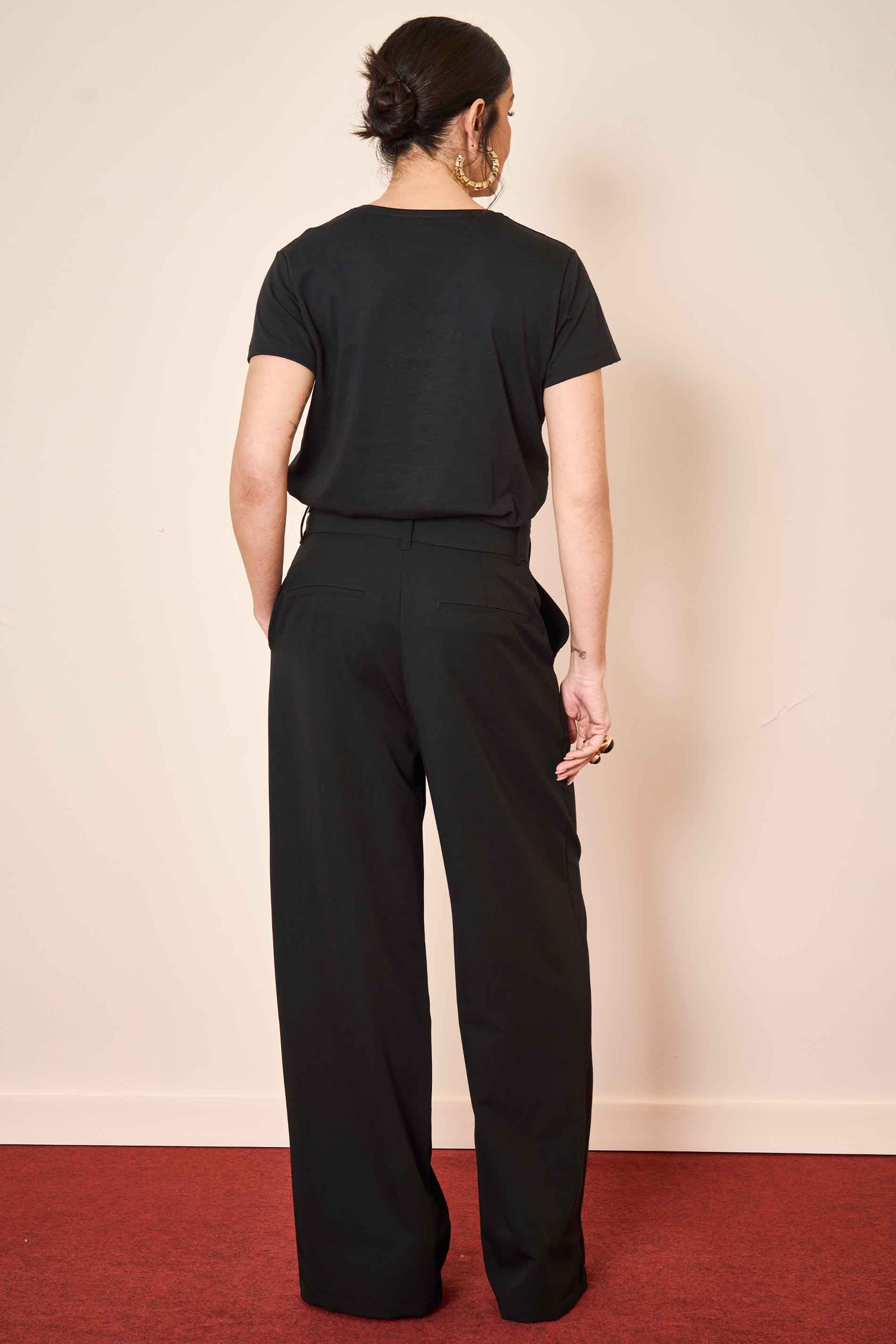 T-shirt Wild Orchid em Meia Malha