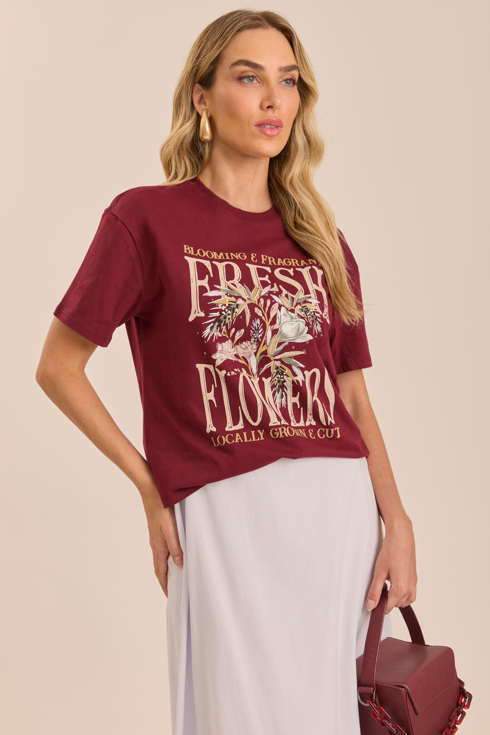 T-shirt Soft Garden em Malha