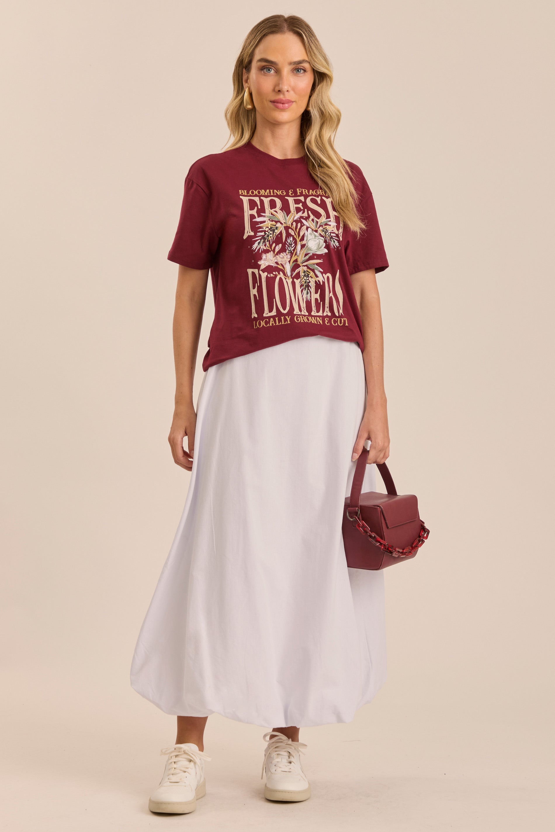 T-shirt Soft Garden em Malha