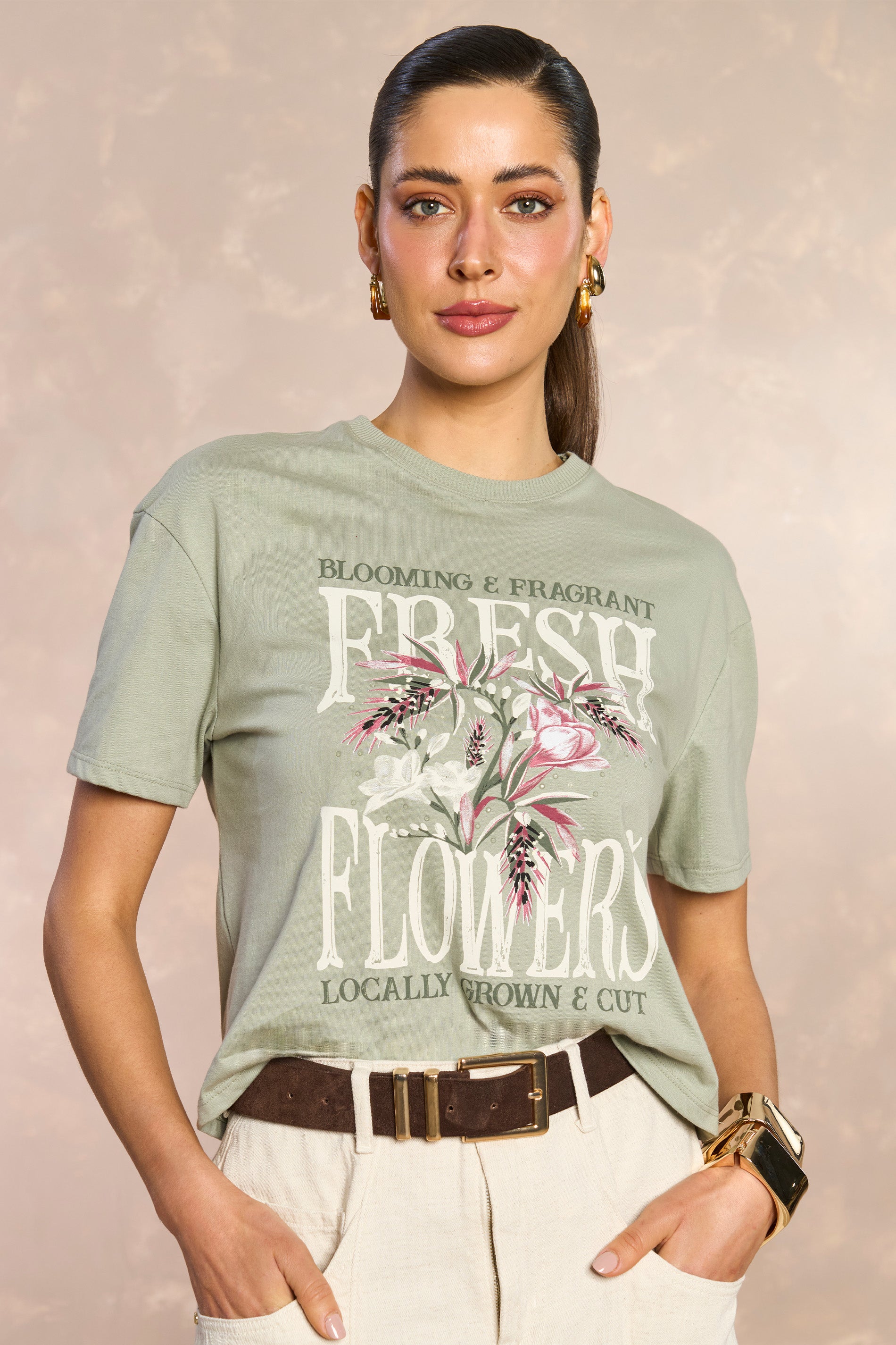 T-shirt Soft Garden em Malha