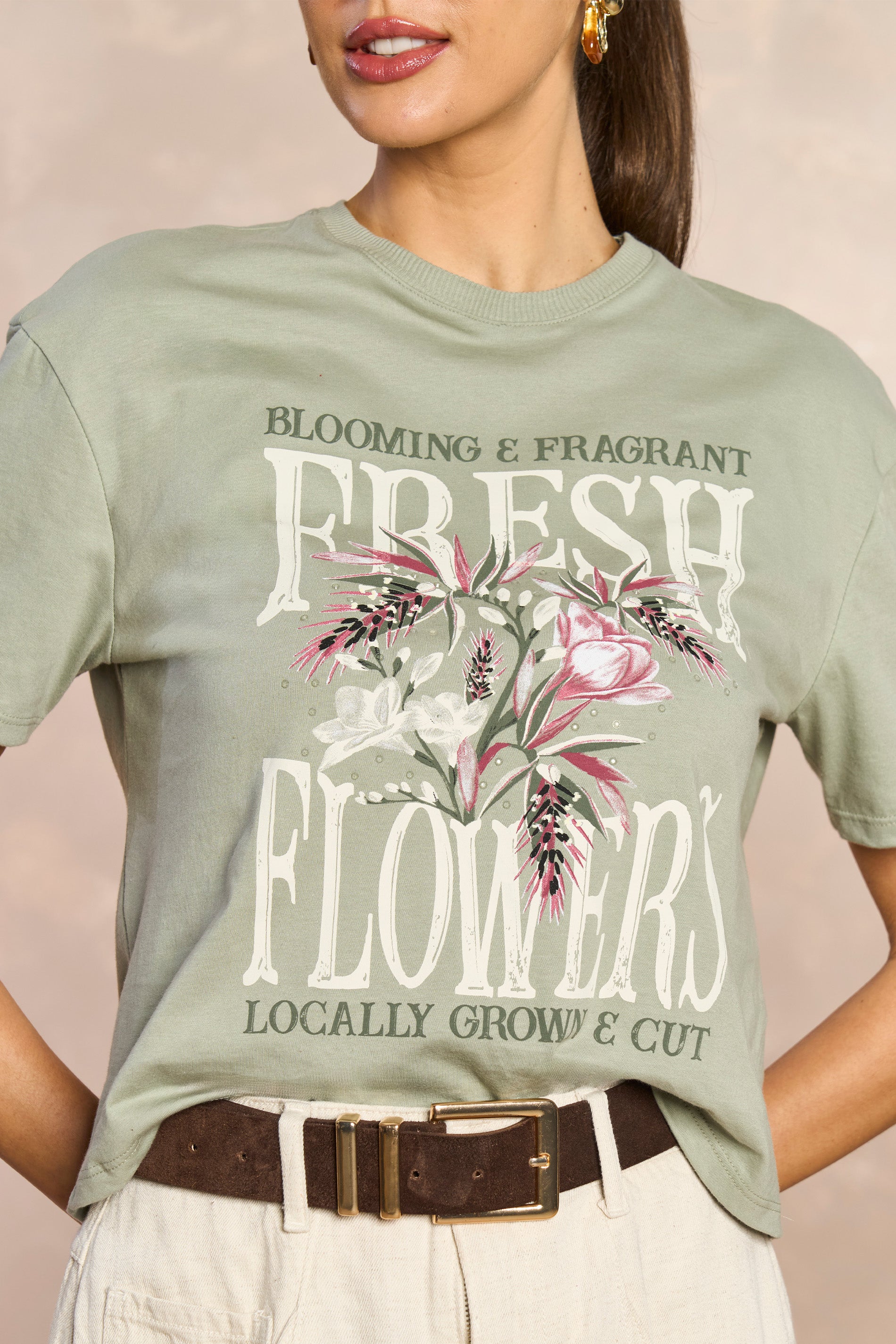 T-shirt Soft Garden em Malha