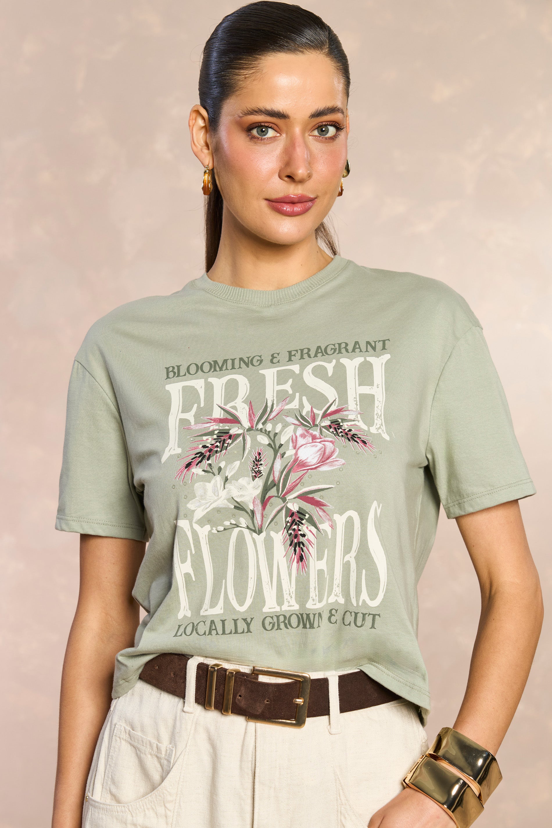 T-shirt Soft Garden em Malha