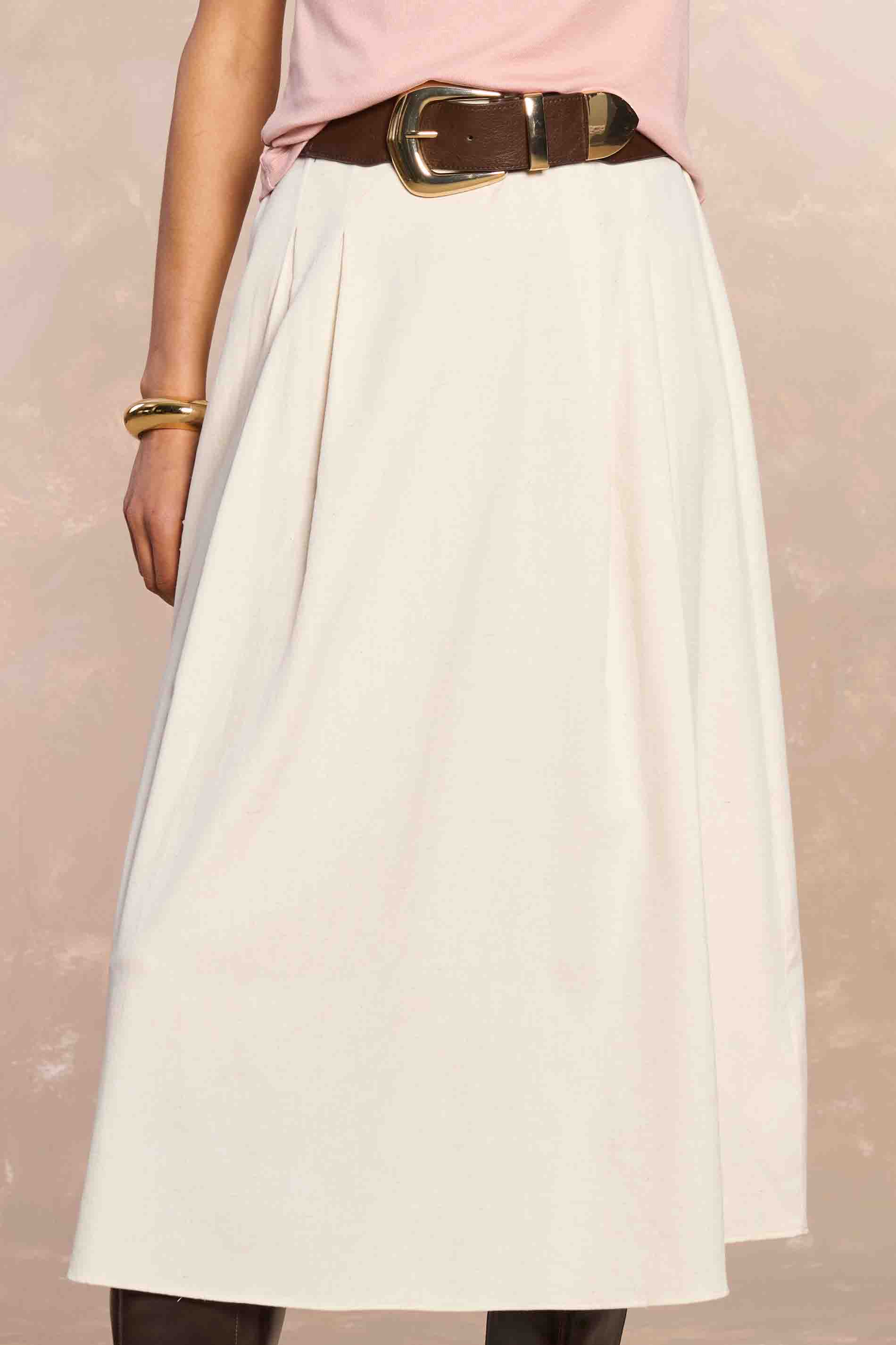 Saia Midi tropical Garden em Viscolinho