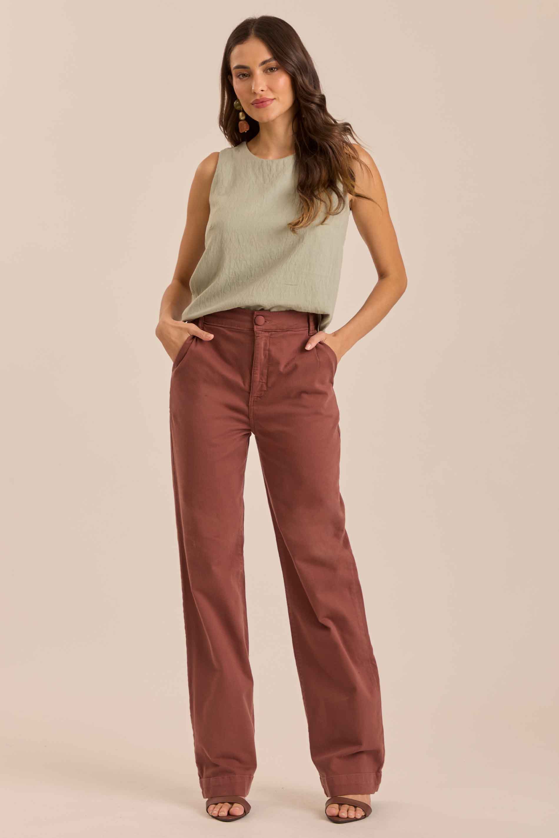 Blusa Soft Garden em Tricot Flamê