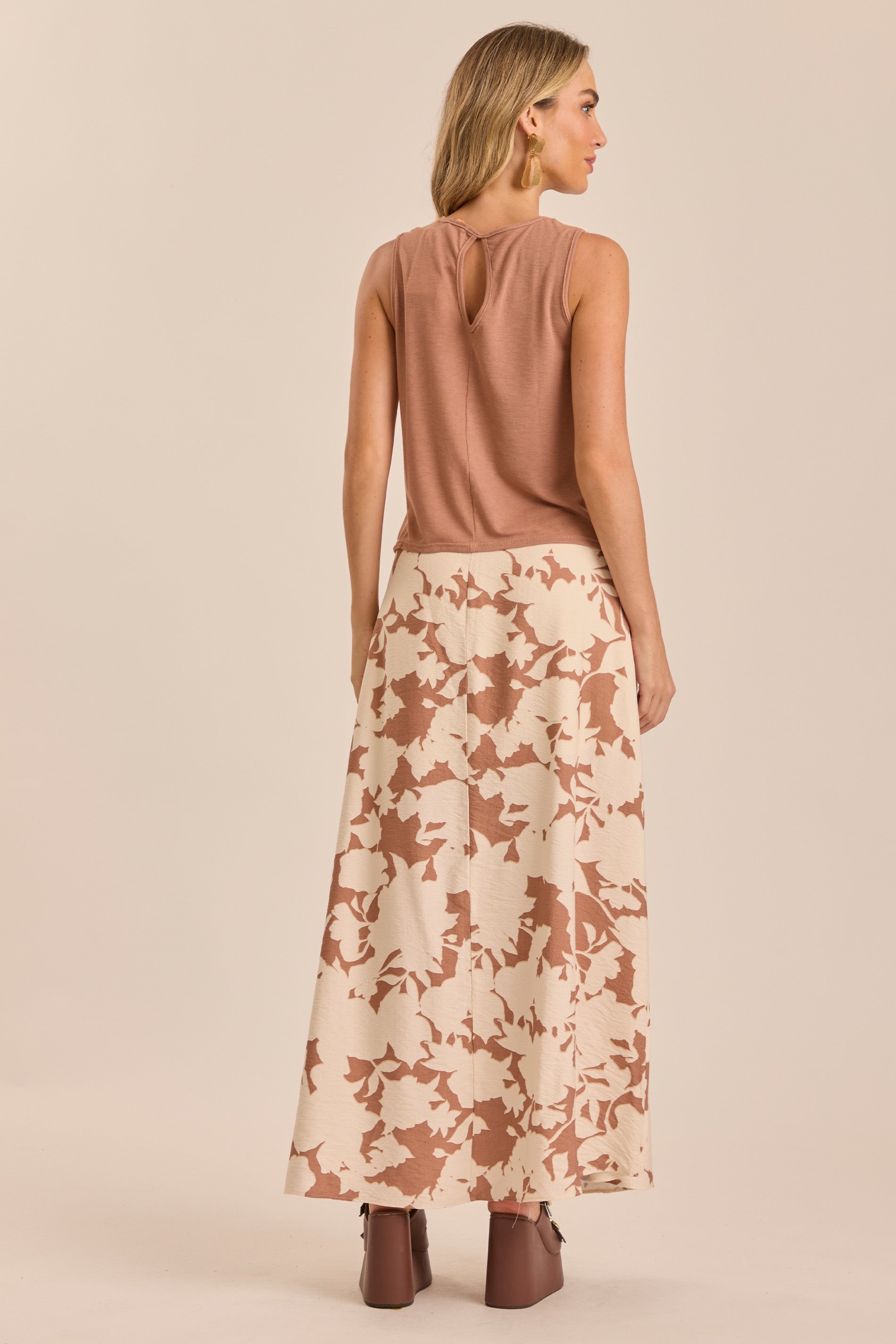 Blusa Soft Garden em Tricot Flamê