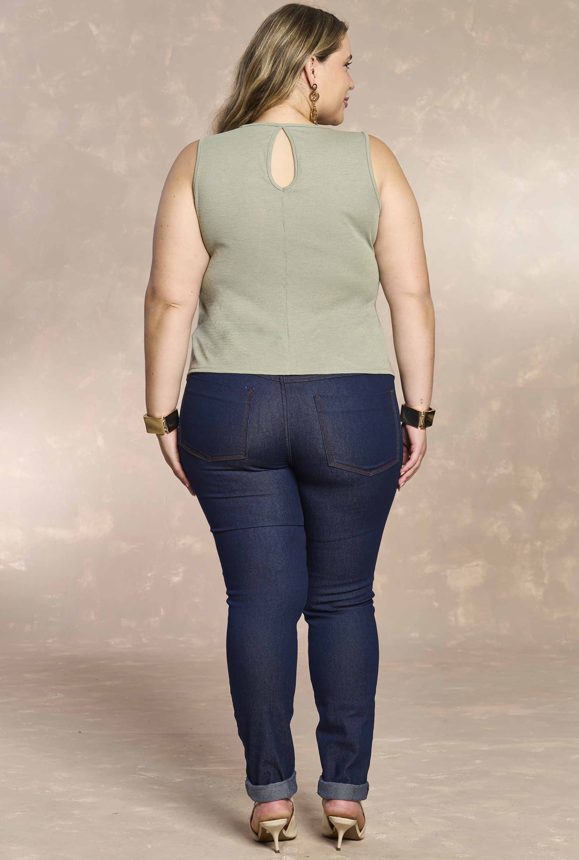 Blusa Soft Garden em Tricot Flamê