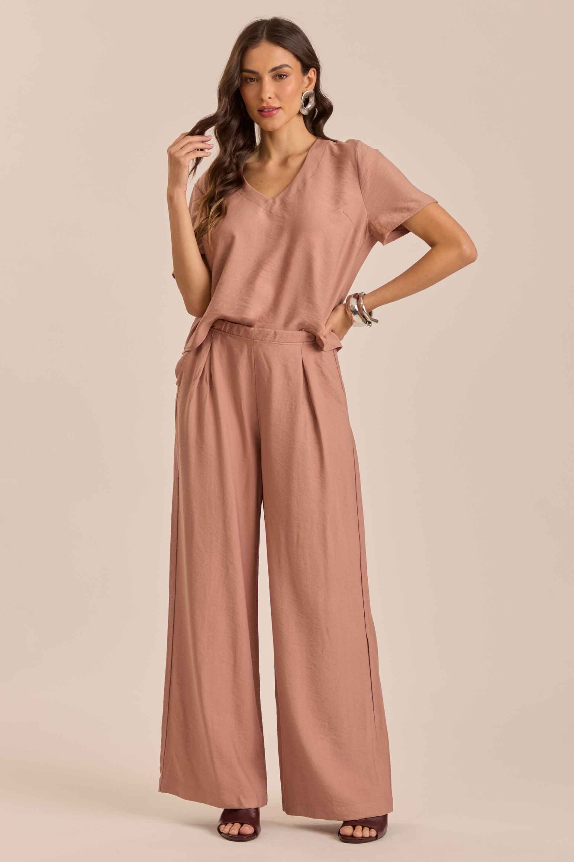 Blusa Soft Garden em Viscoflow