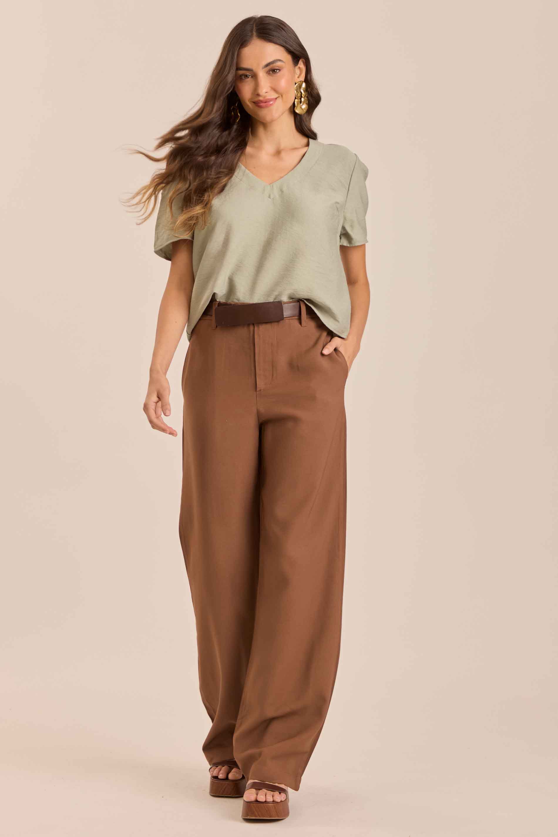 Blusa Soft Garden em Viscoflow