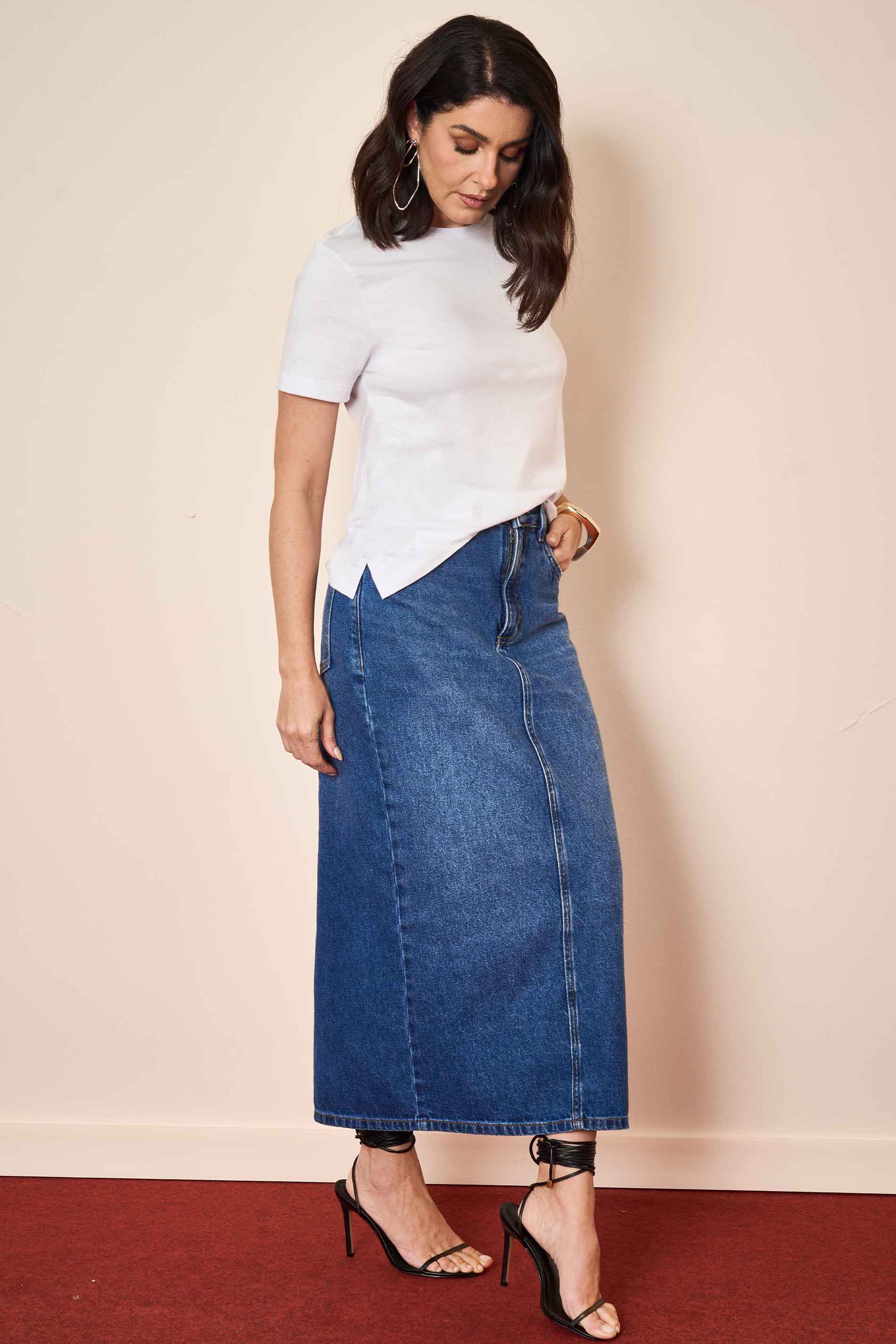 T-shirt Wild Orchid em Malha