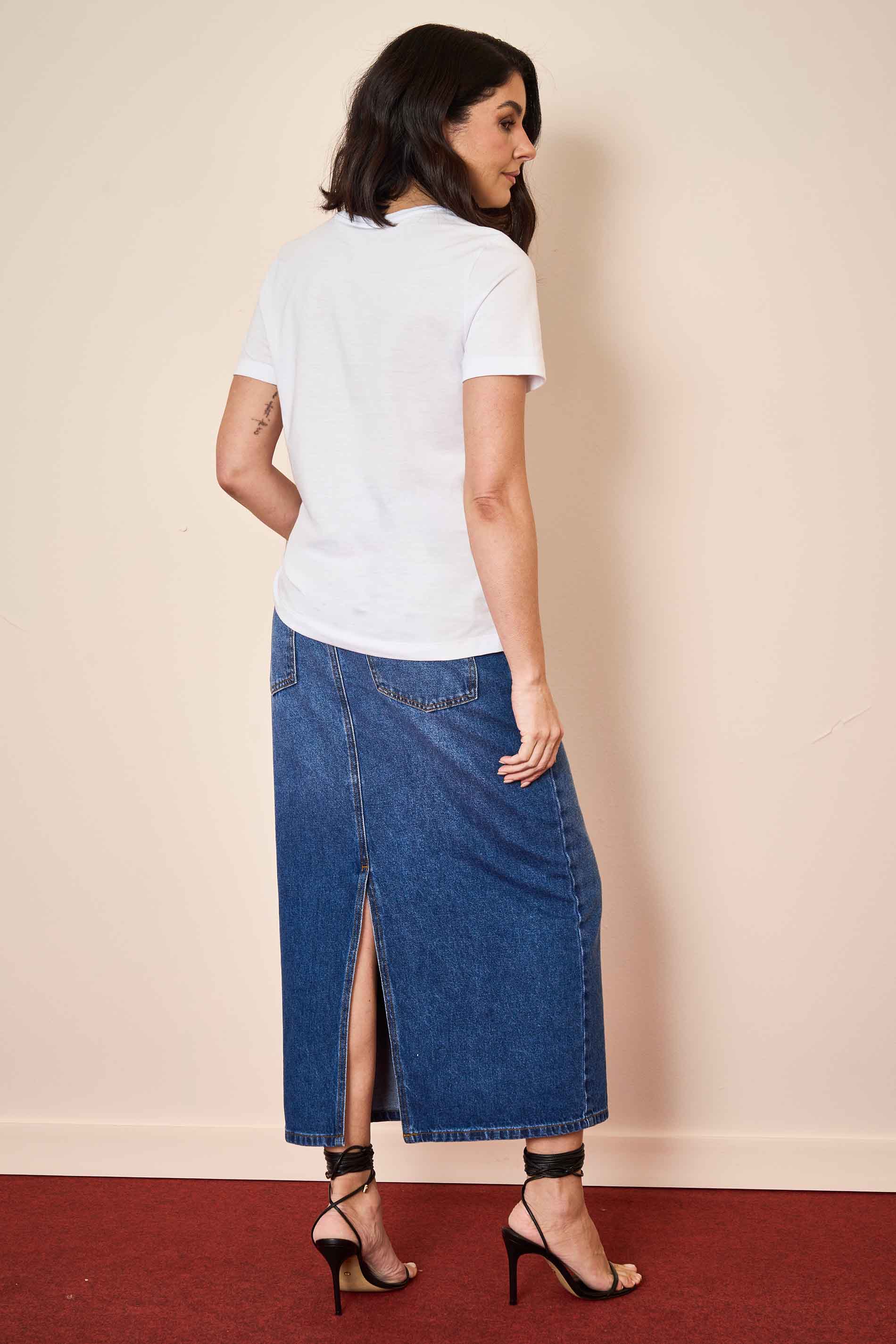 T-shirt Wild Orchid em Malha