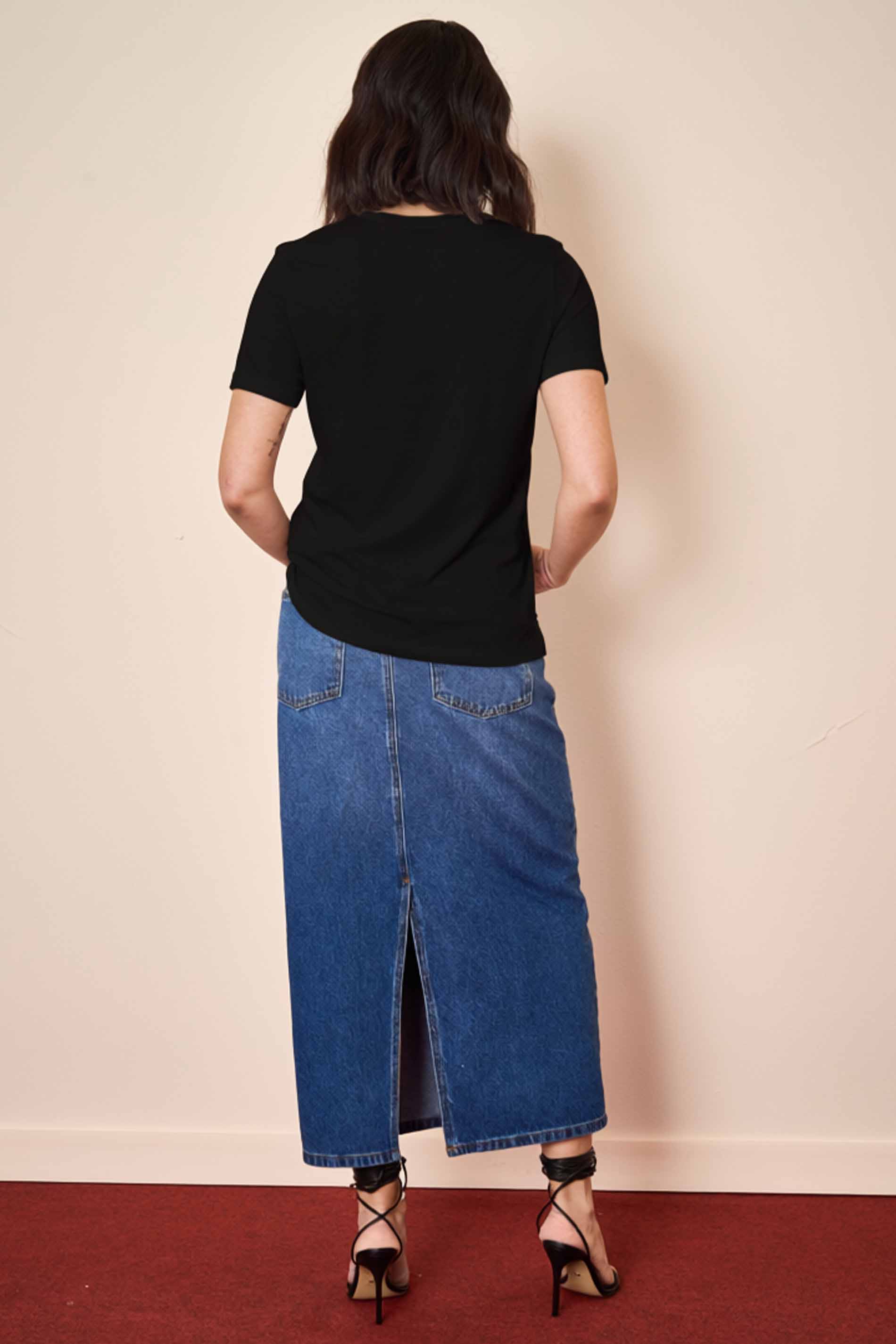 T-shirt Wild Orchid em Malha