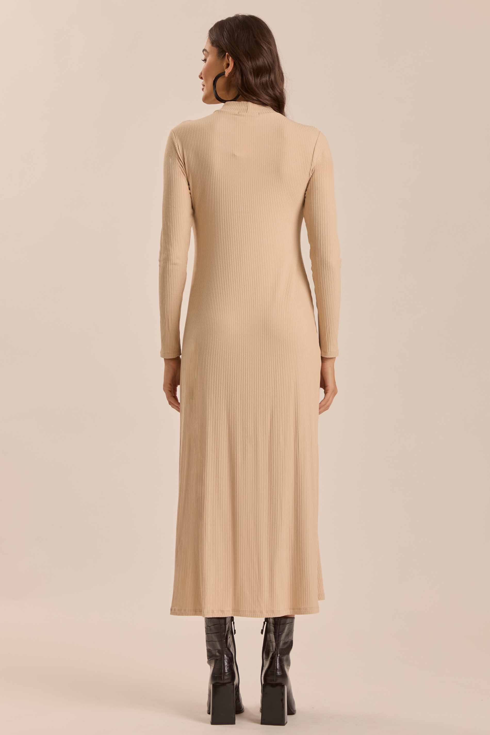 Vestido Longo Retrô Glam em Ribana