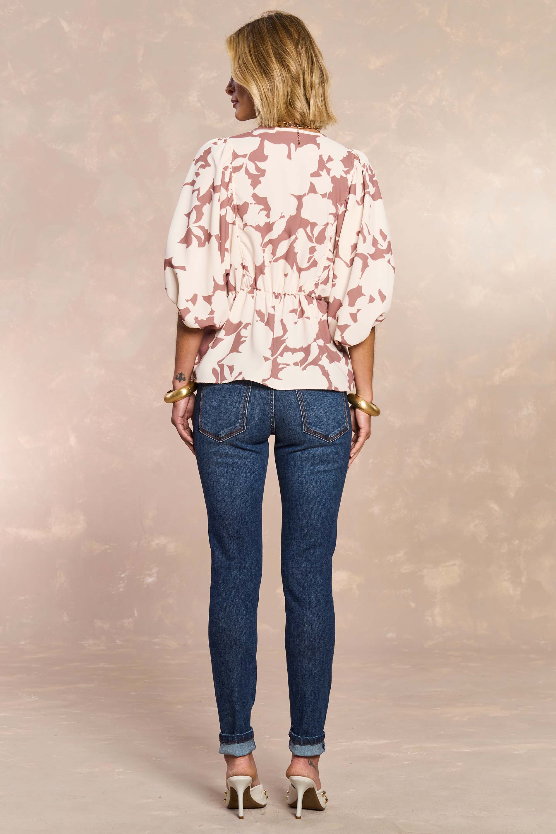 Blusa Soft Garden em Plano Viscoflow