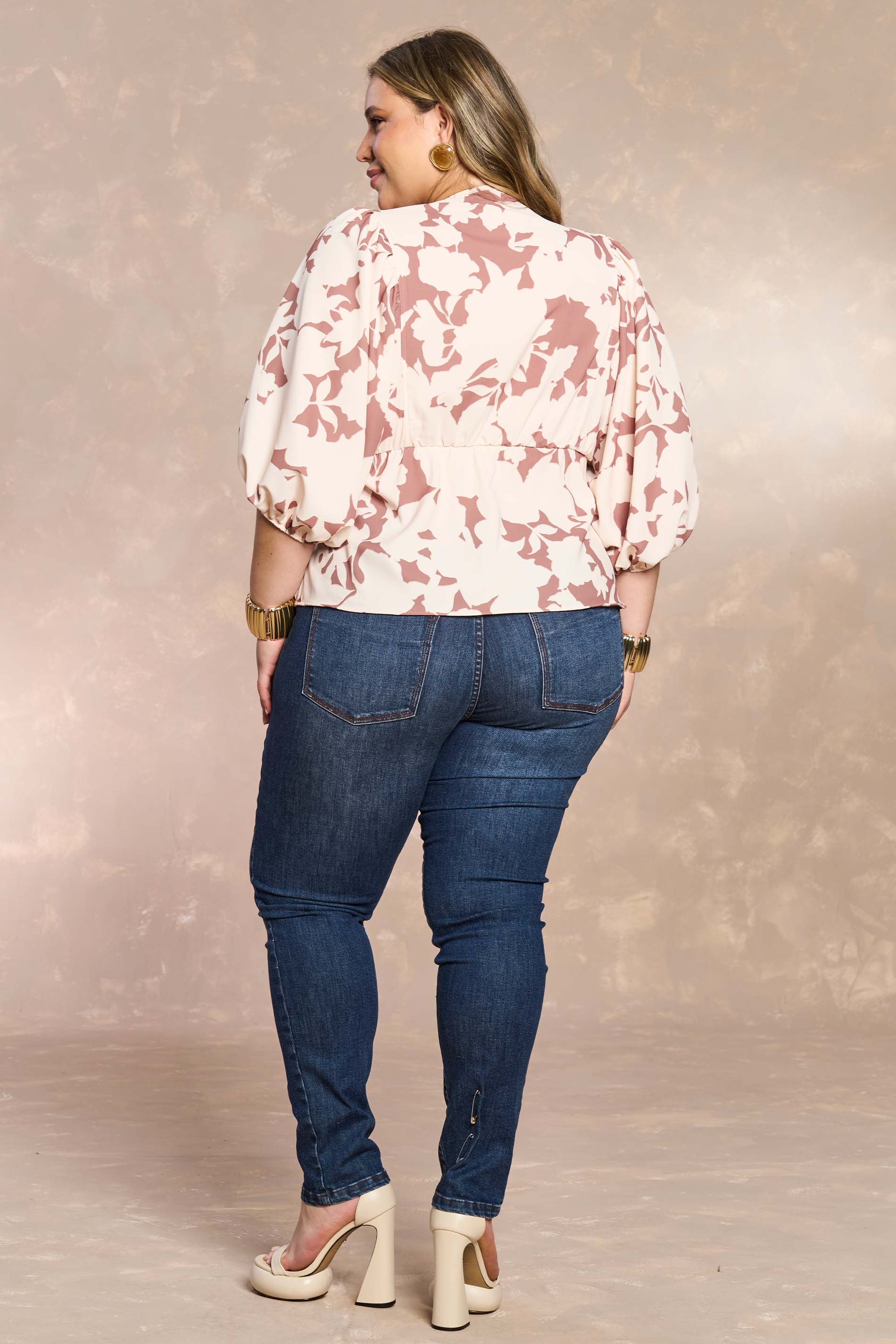 Blusa Soft Garden em Plano Viscoflow