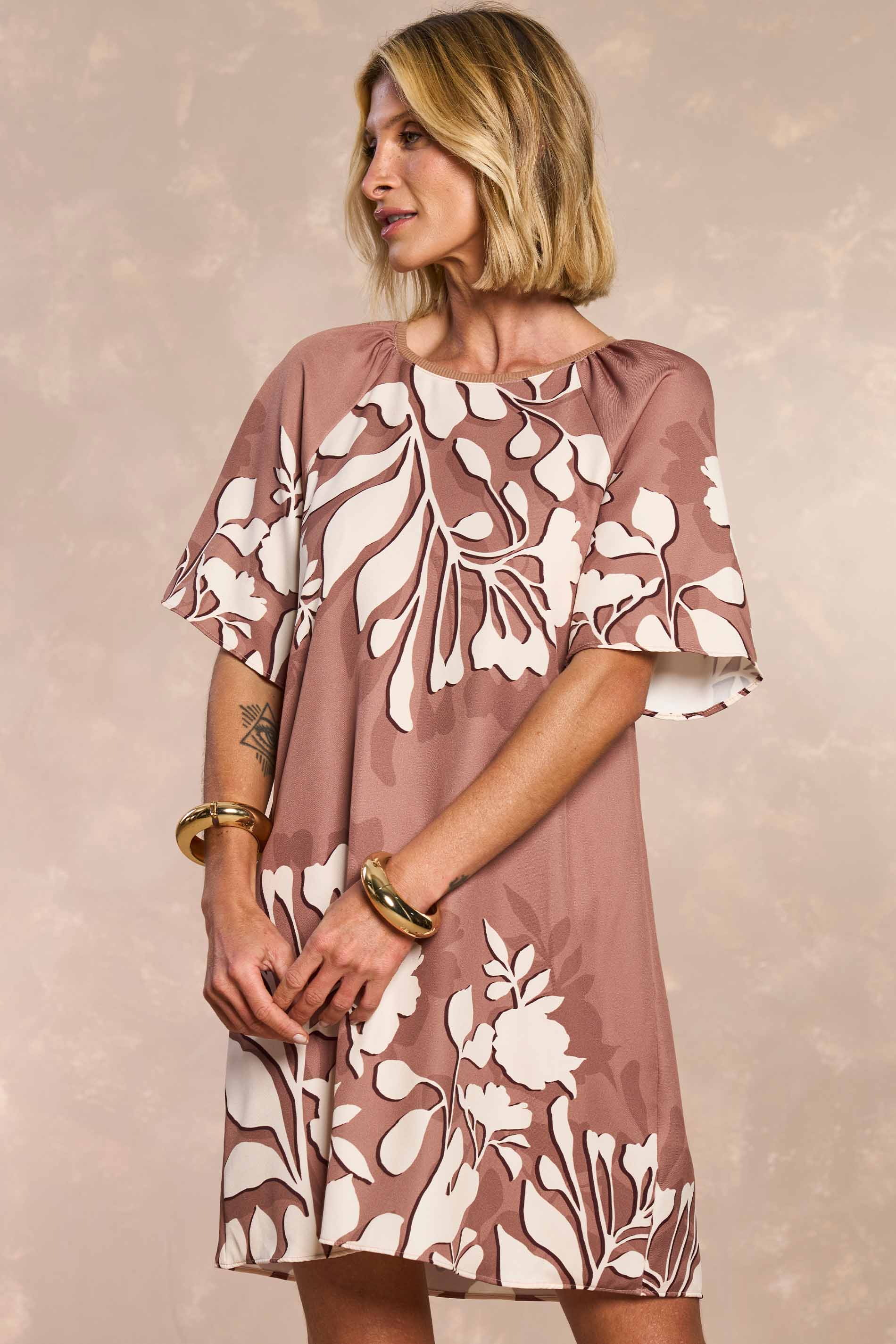 Vestido Curto Soft Garden