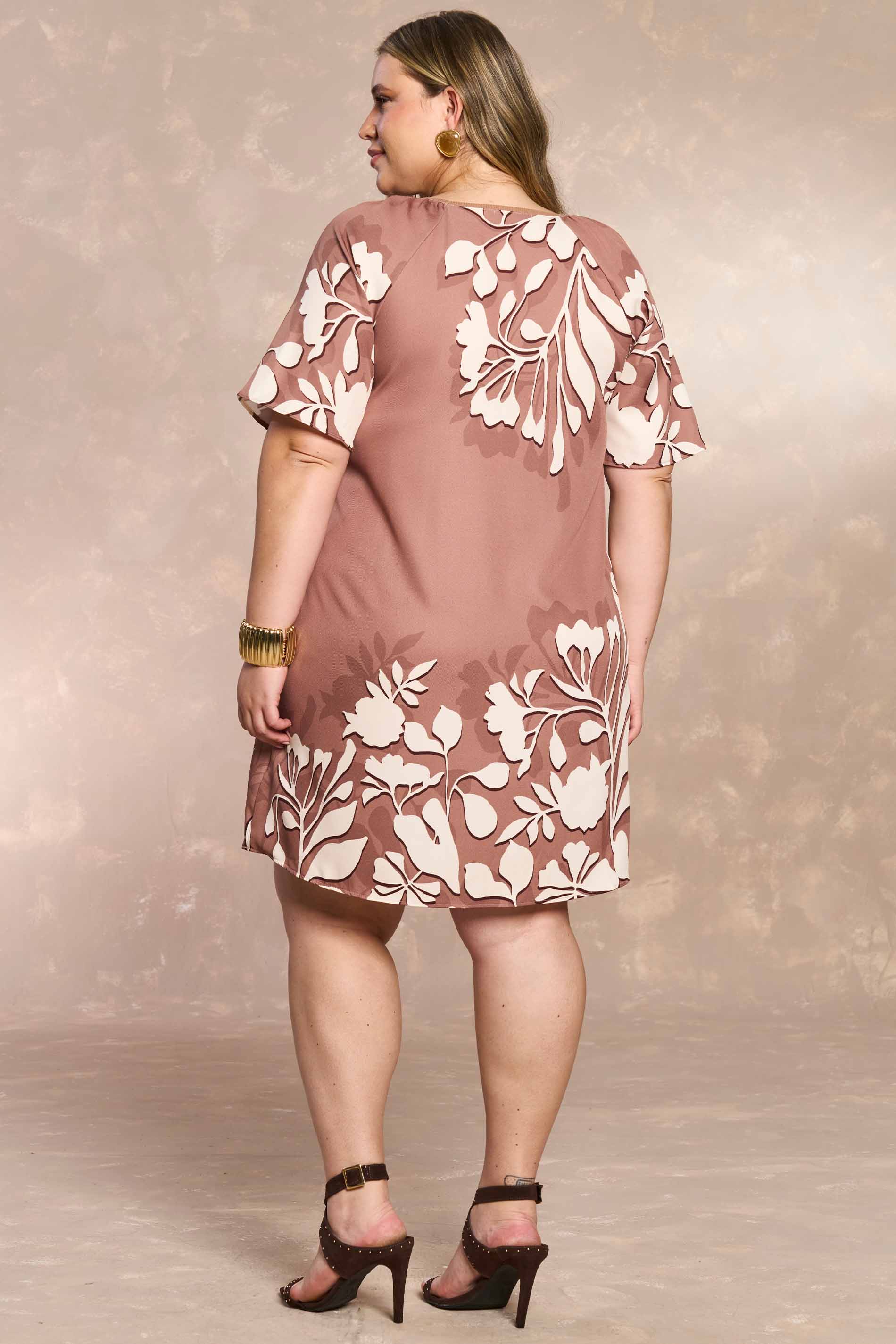 Vestido Curto Soft Garden