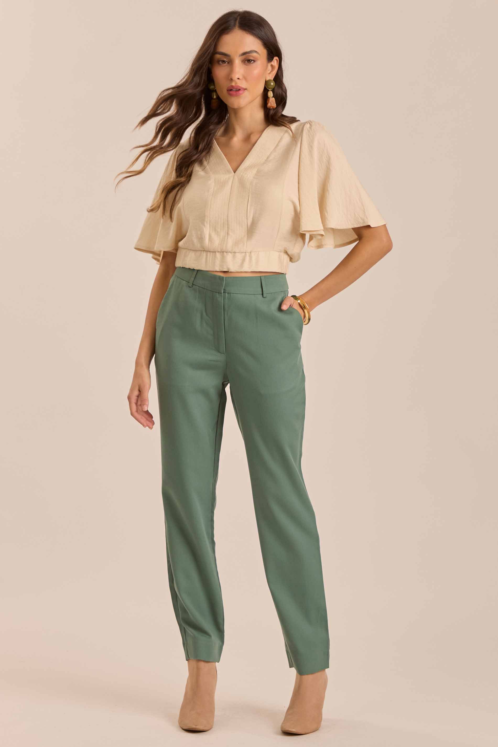 Blusa Aquarela Rose em Viscose