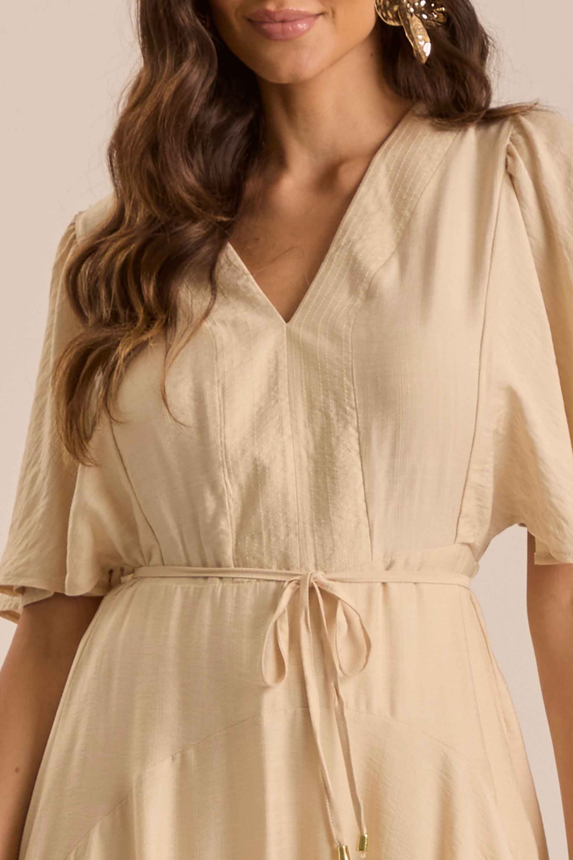 Vestido Longo Aquarela Rose em Viscose