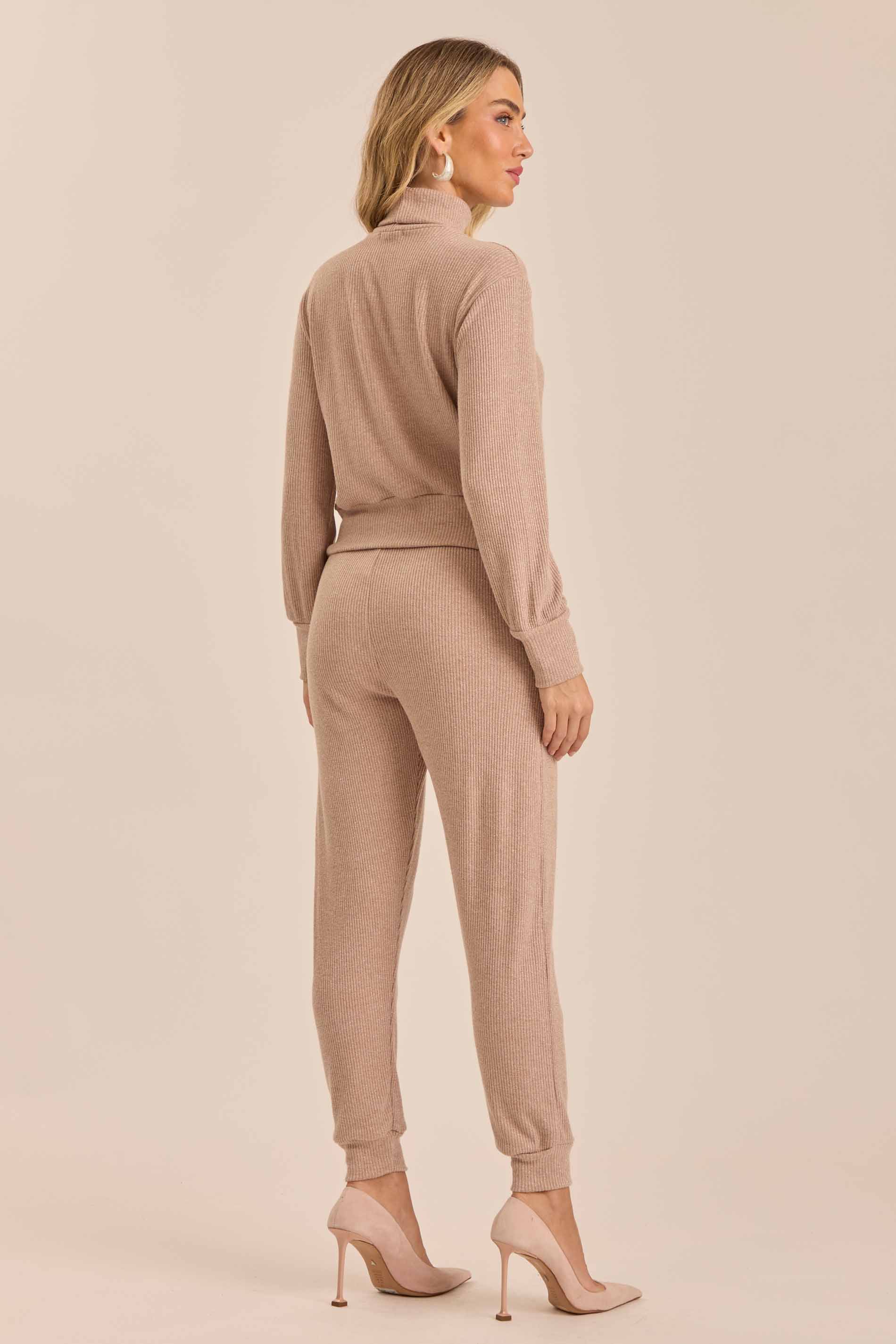 Blusão Cozy Whinter em Tricot