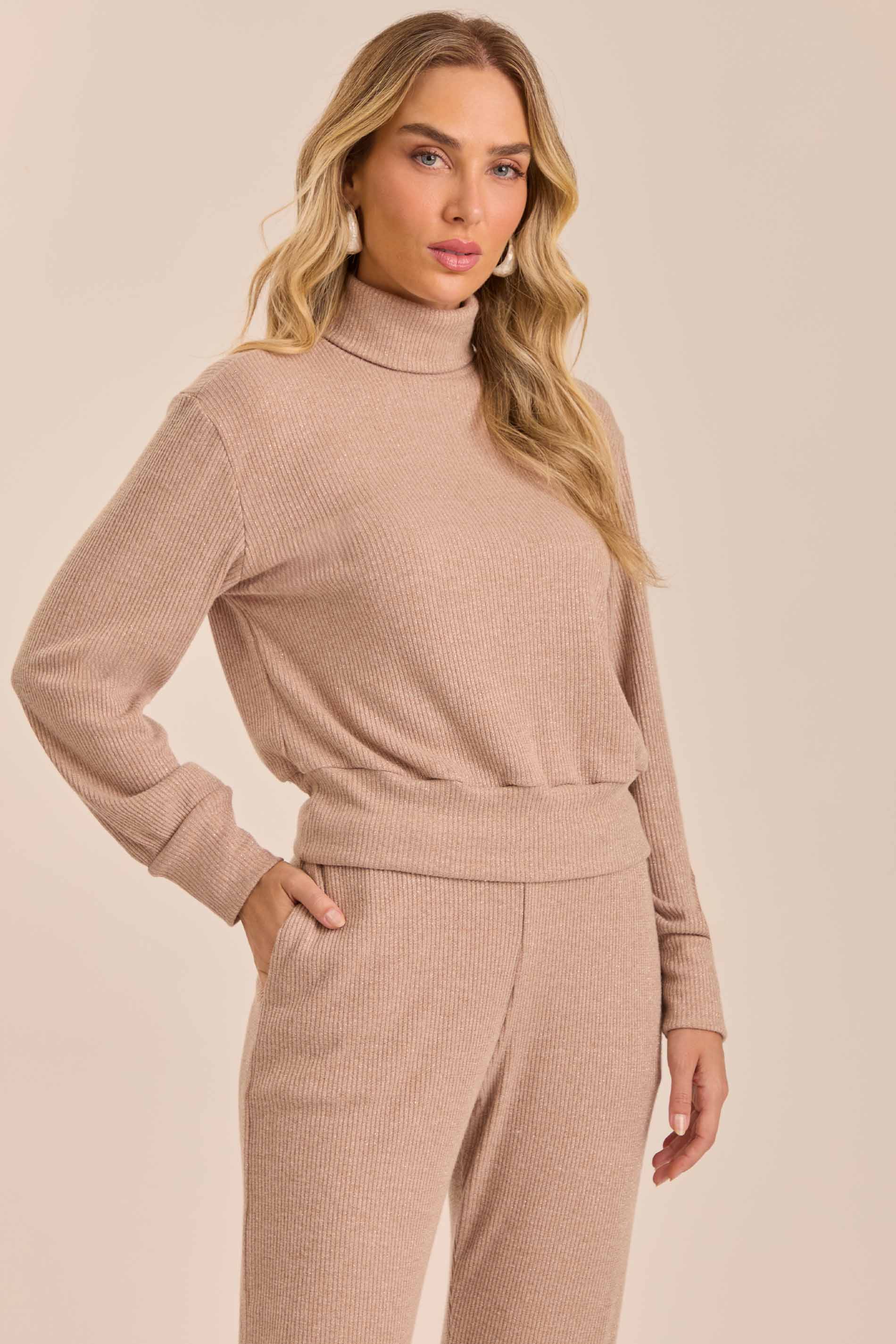 Calça Jogger Cozy Whinter em Tricot