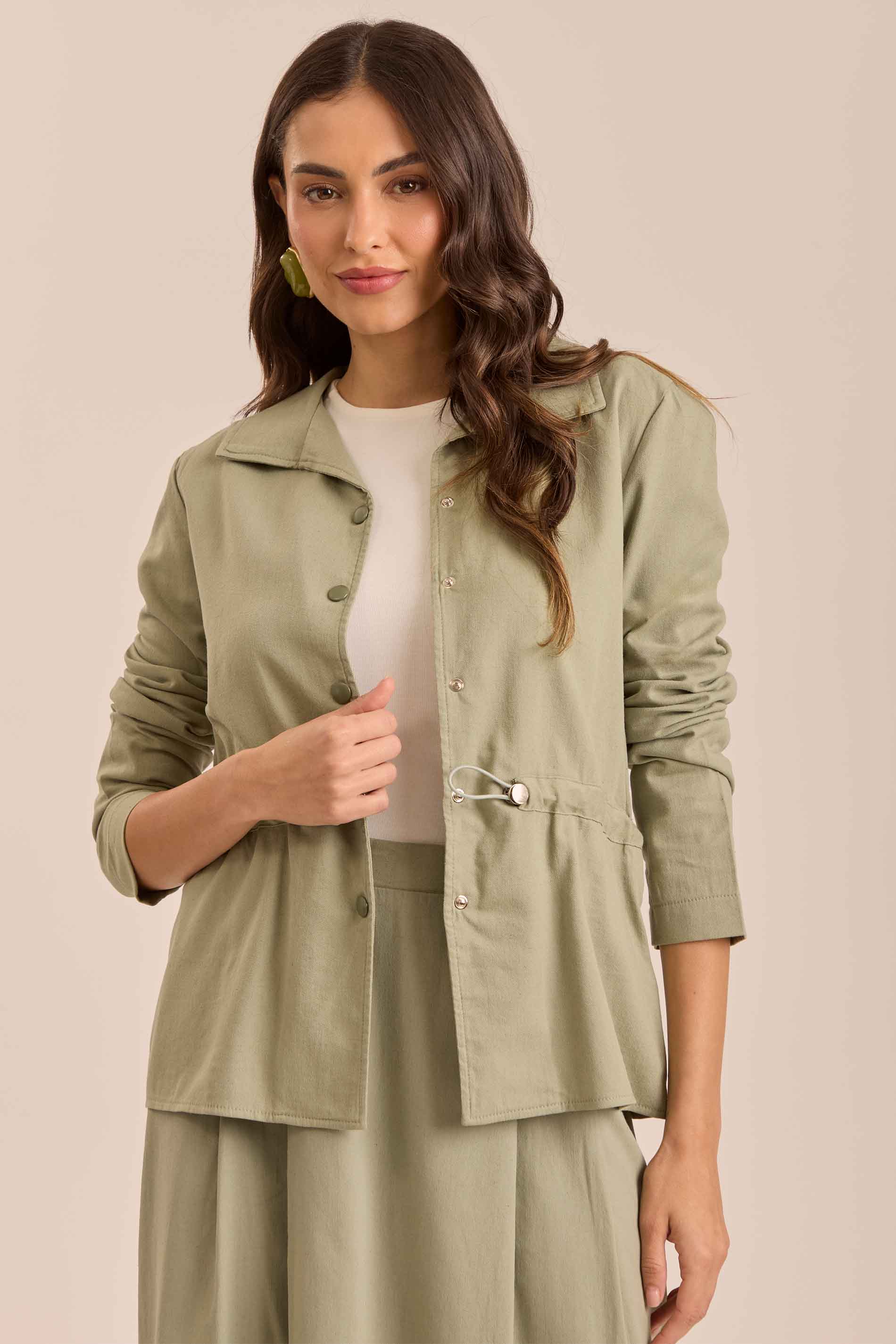 Jaqueta Soft Garden em Linho