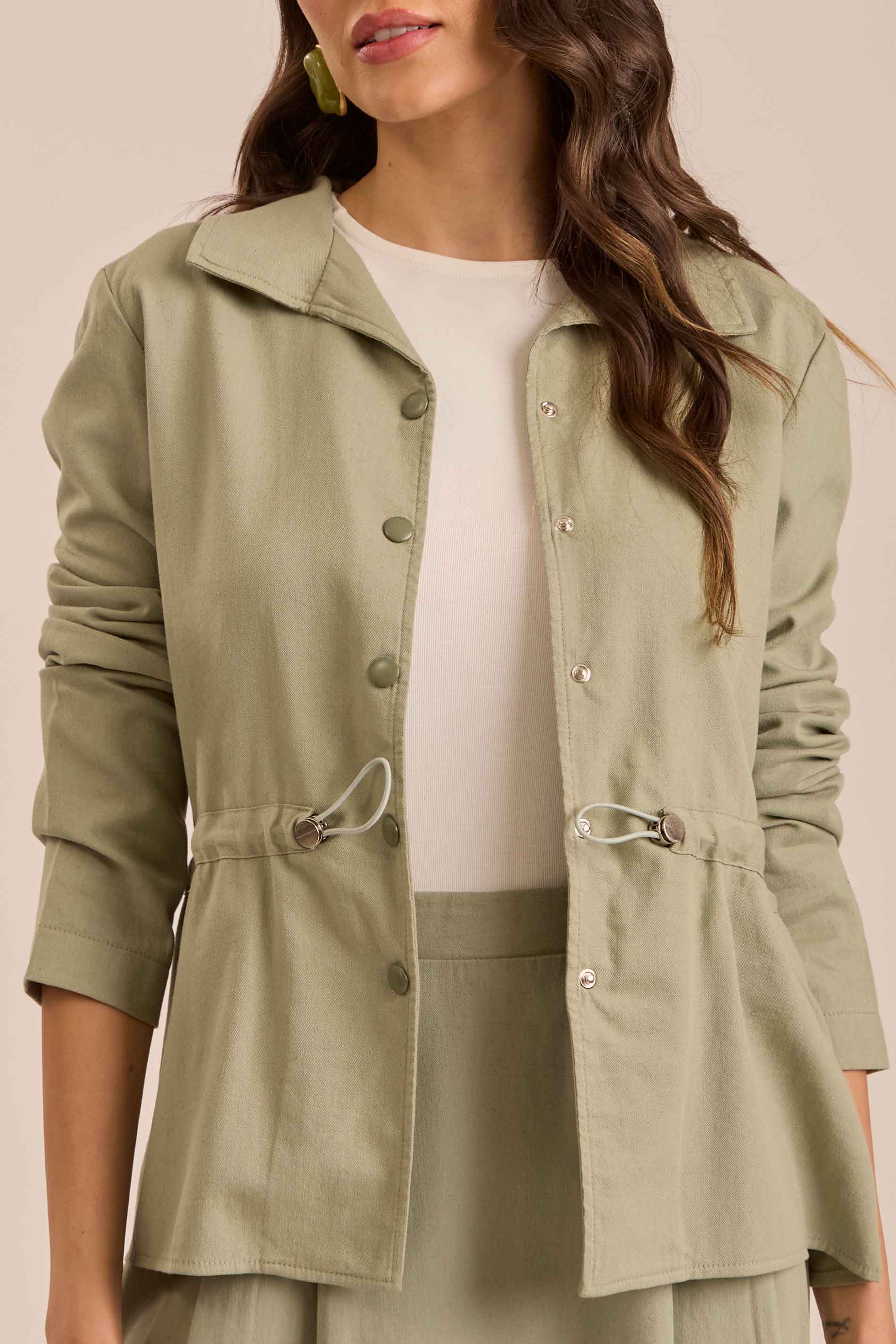 Jaqueta Soft Garden em Linho