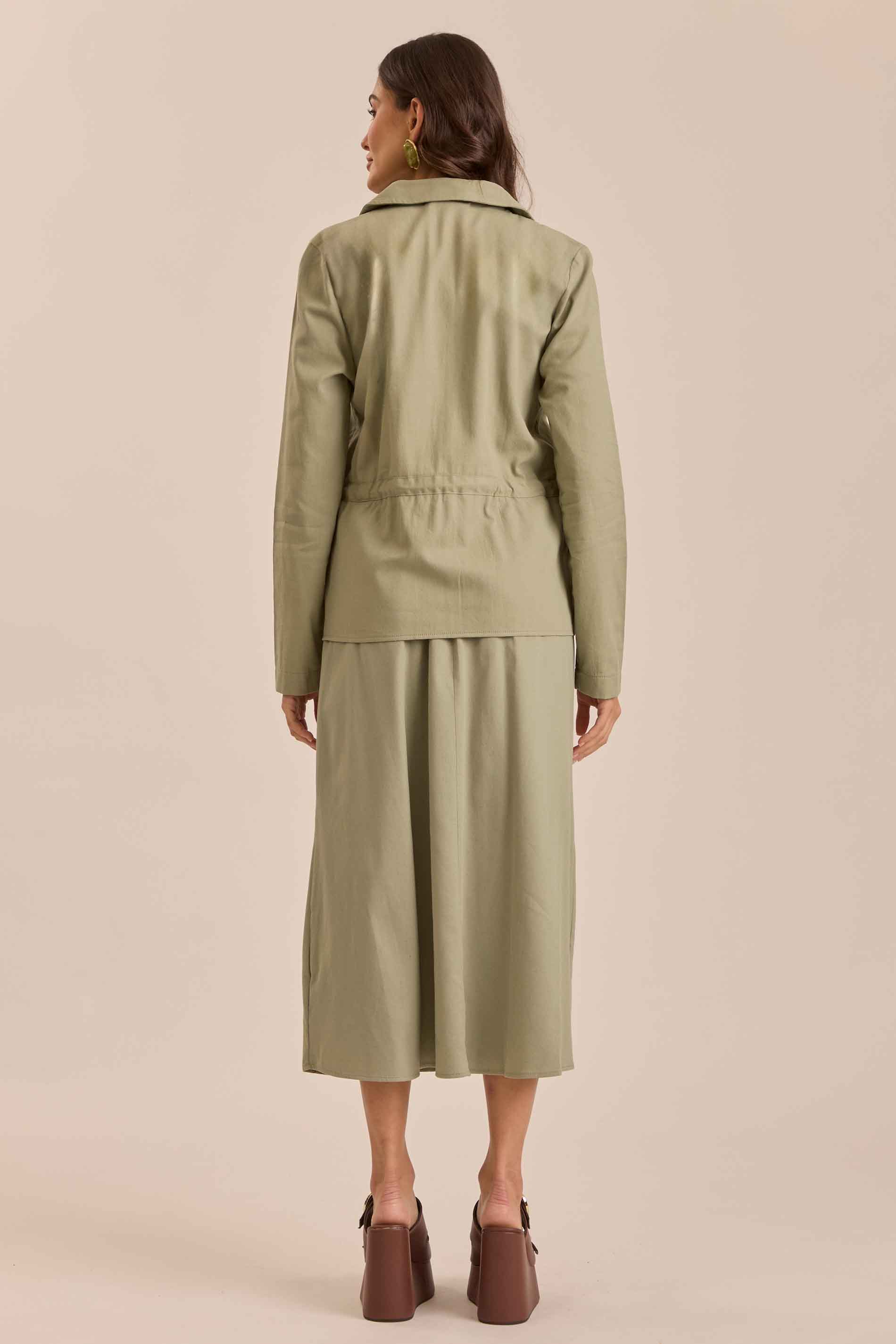 Jaqueta Soft Garden em Linho