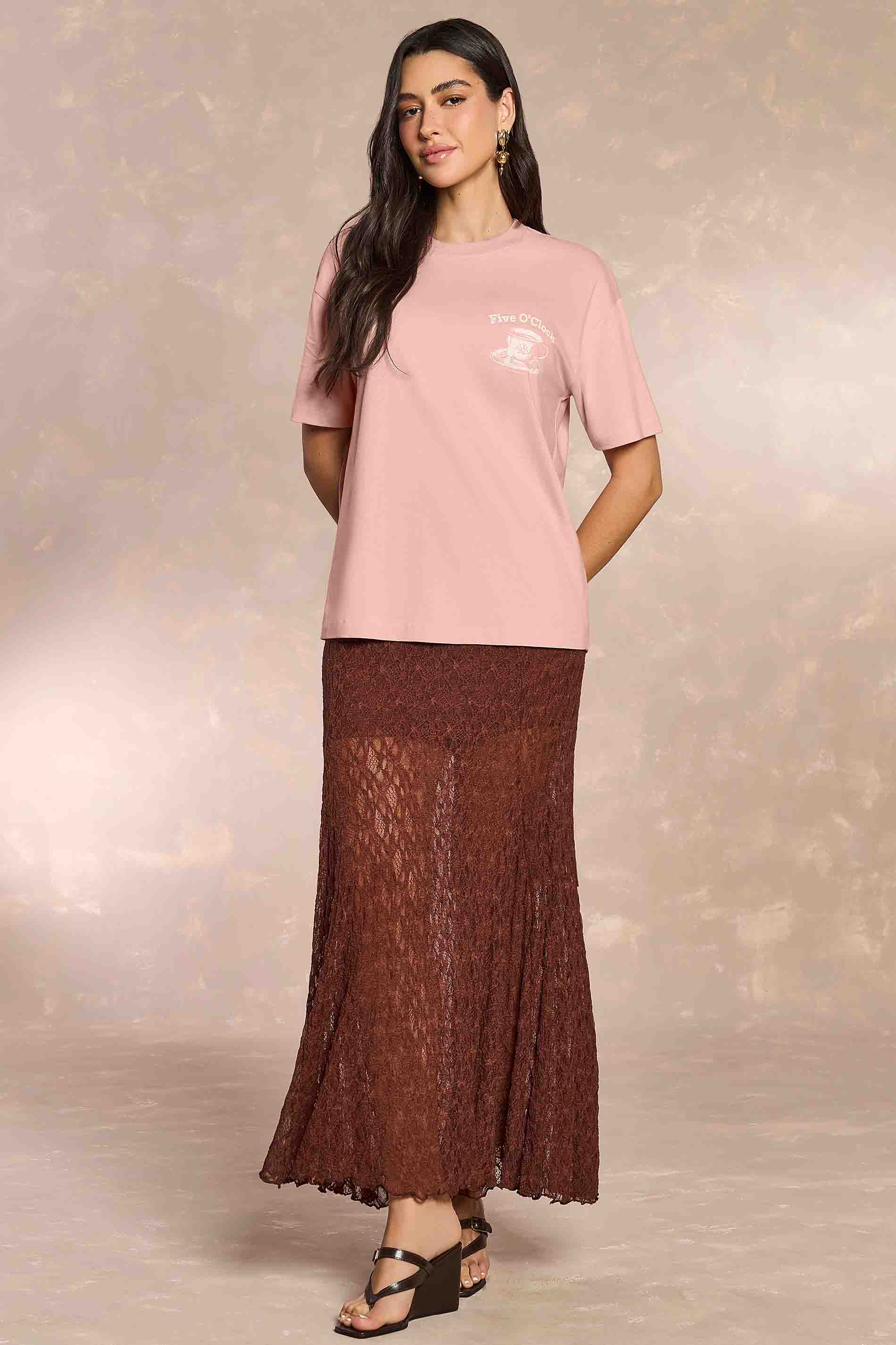 Saia Longa Tropical Garden em Renda