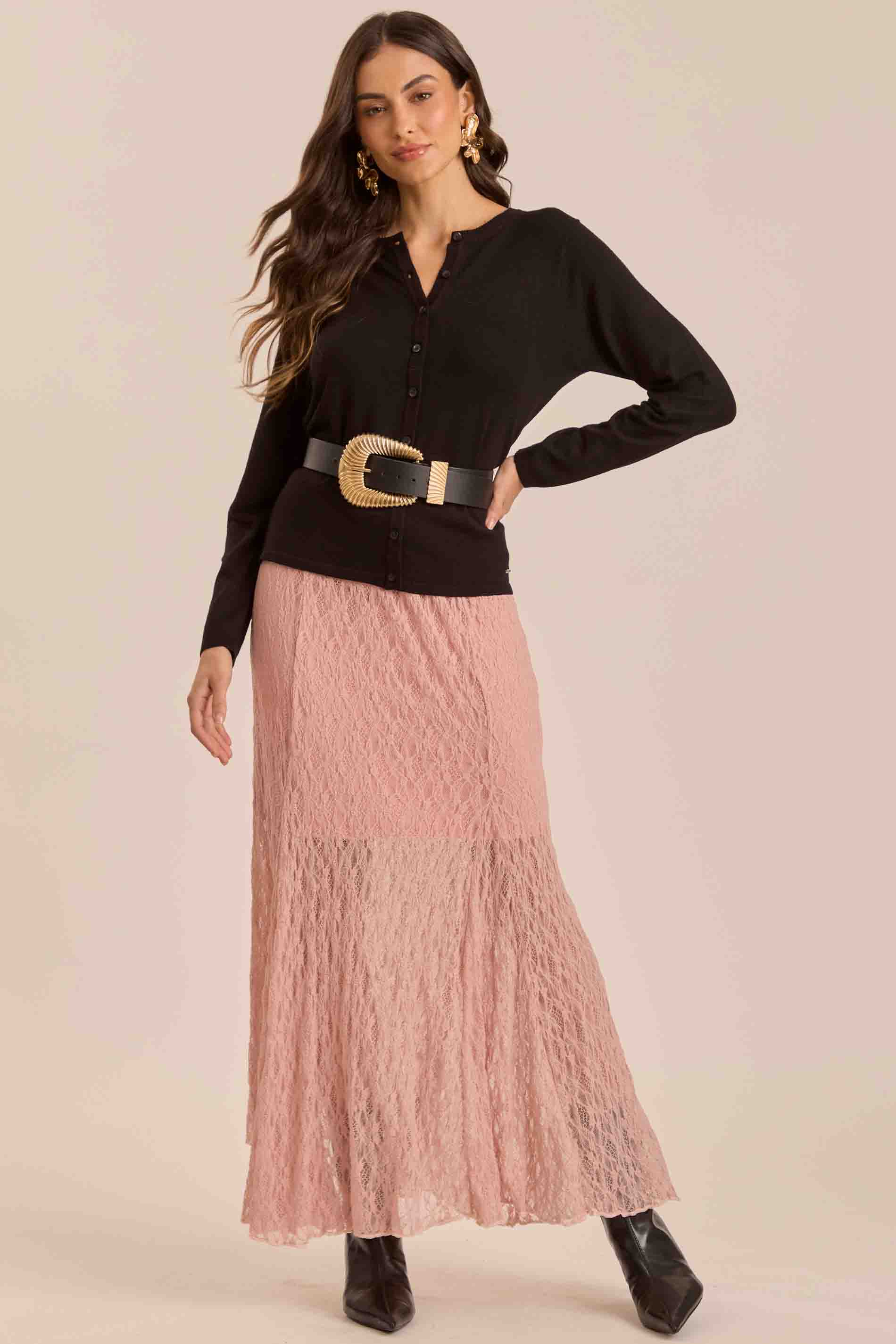 Saia Longa Tropical Garden em Renda