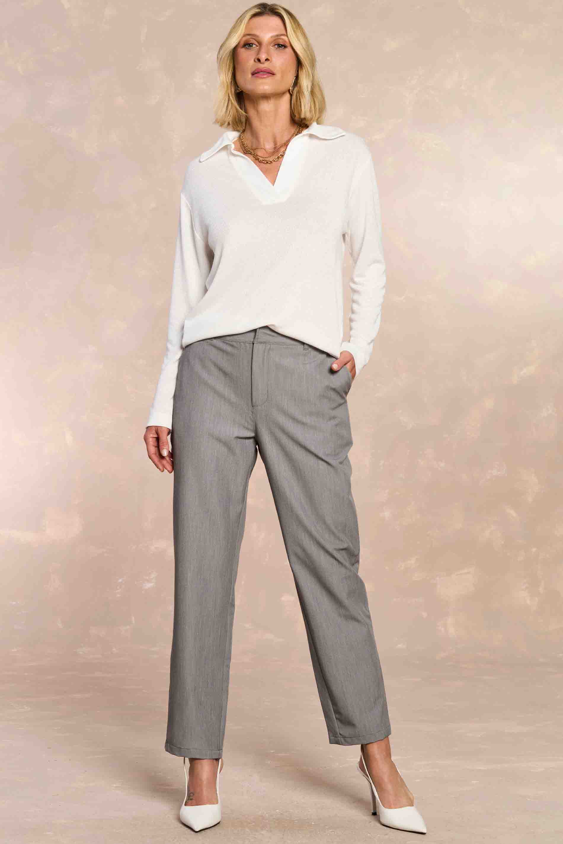 Calça Jardim Boho em Alfaiataria