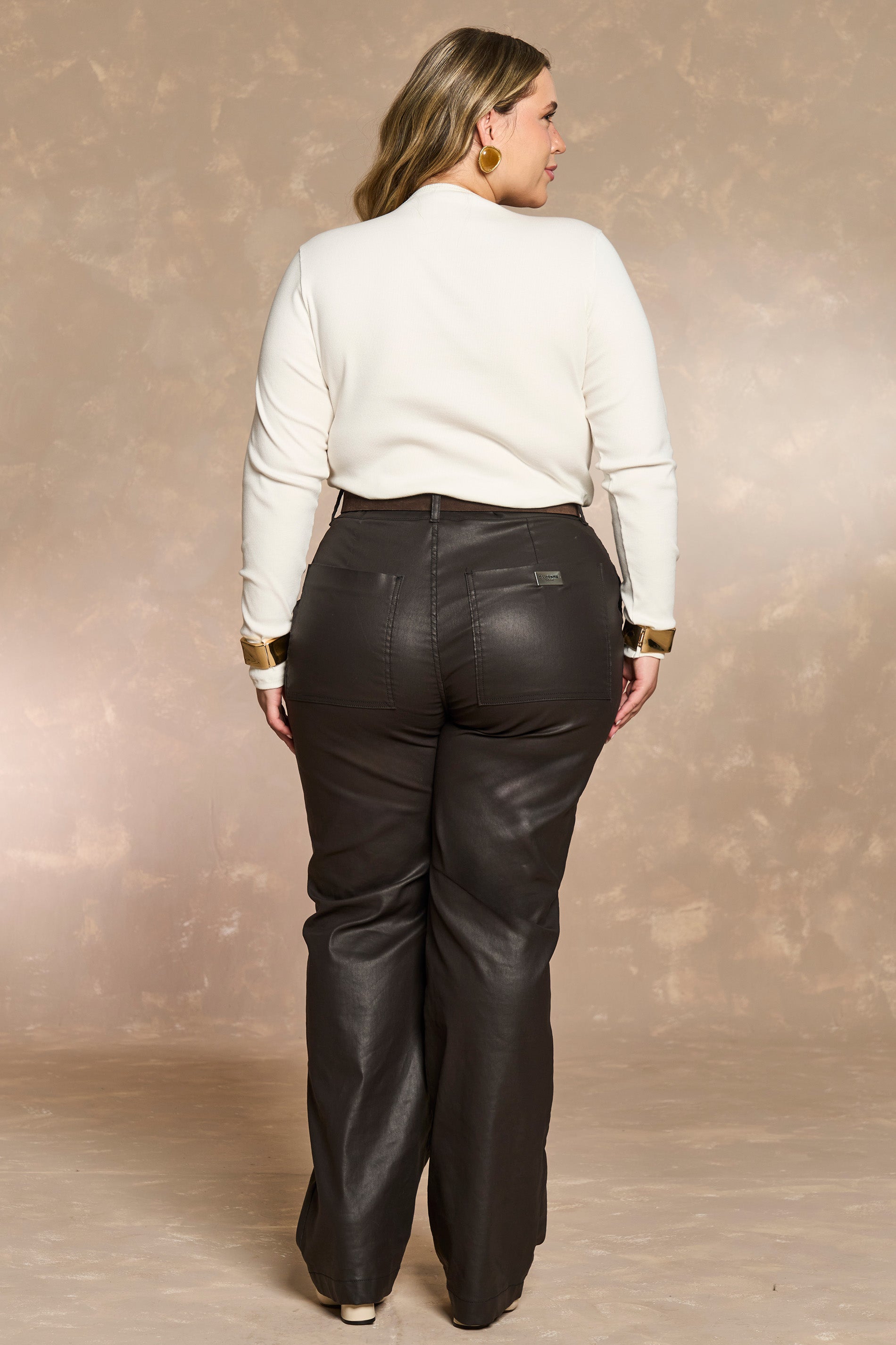 Calça Reta Soft Garden