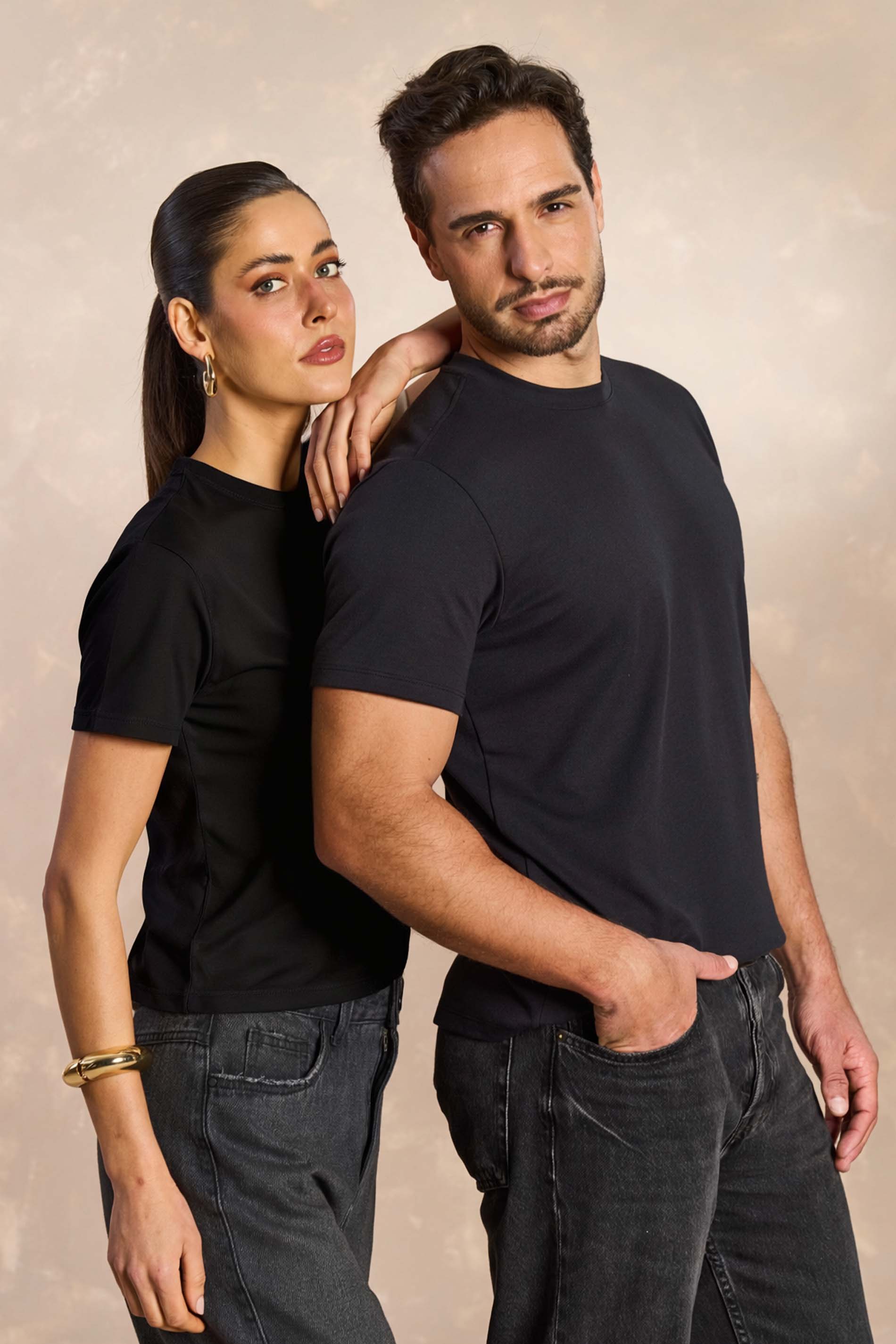 T-shirt em Malha Suedine Premium