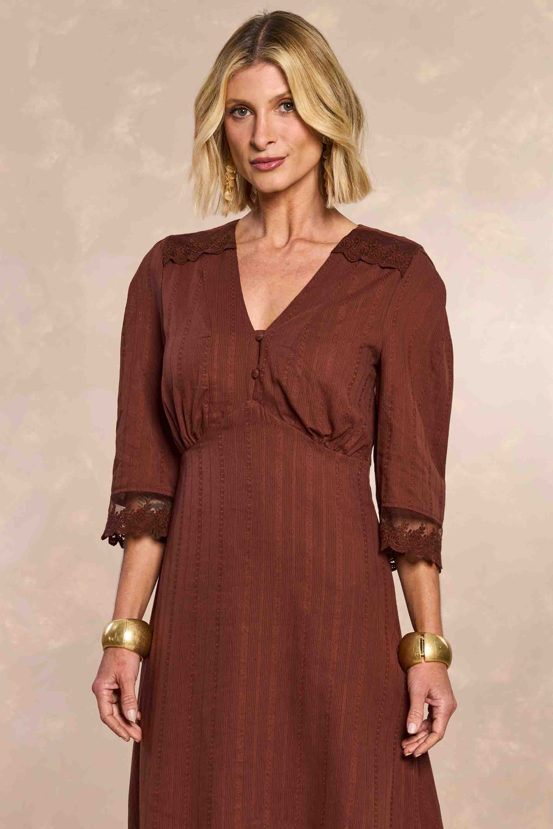 Vestido Longo Jardim Boho