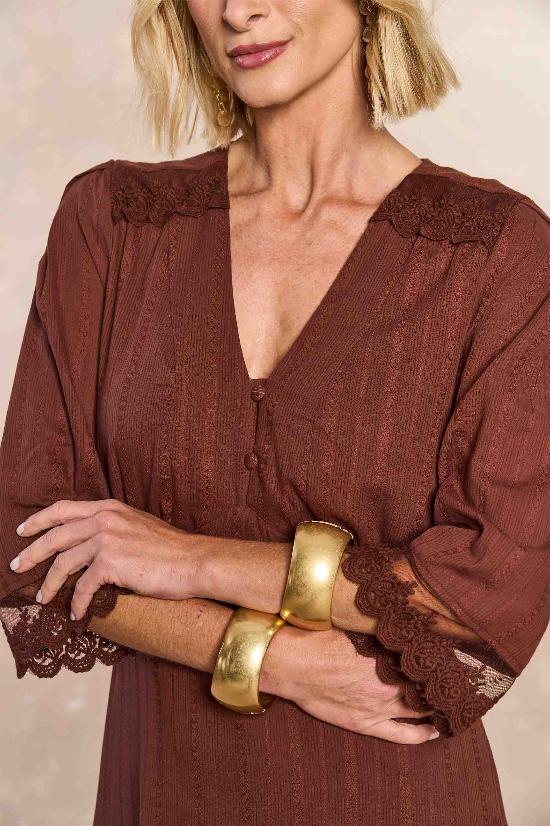 Vestido Longo Jardim Boho