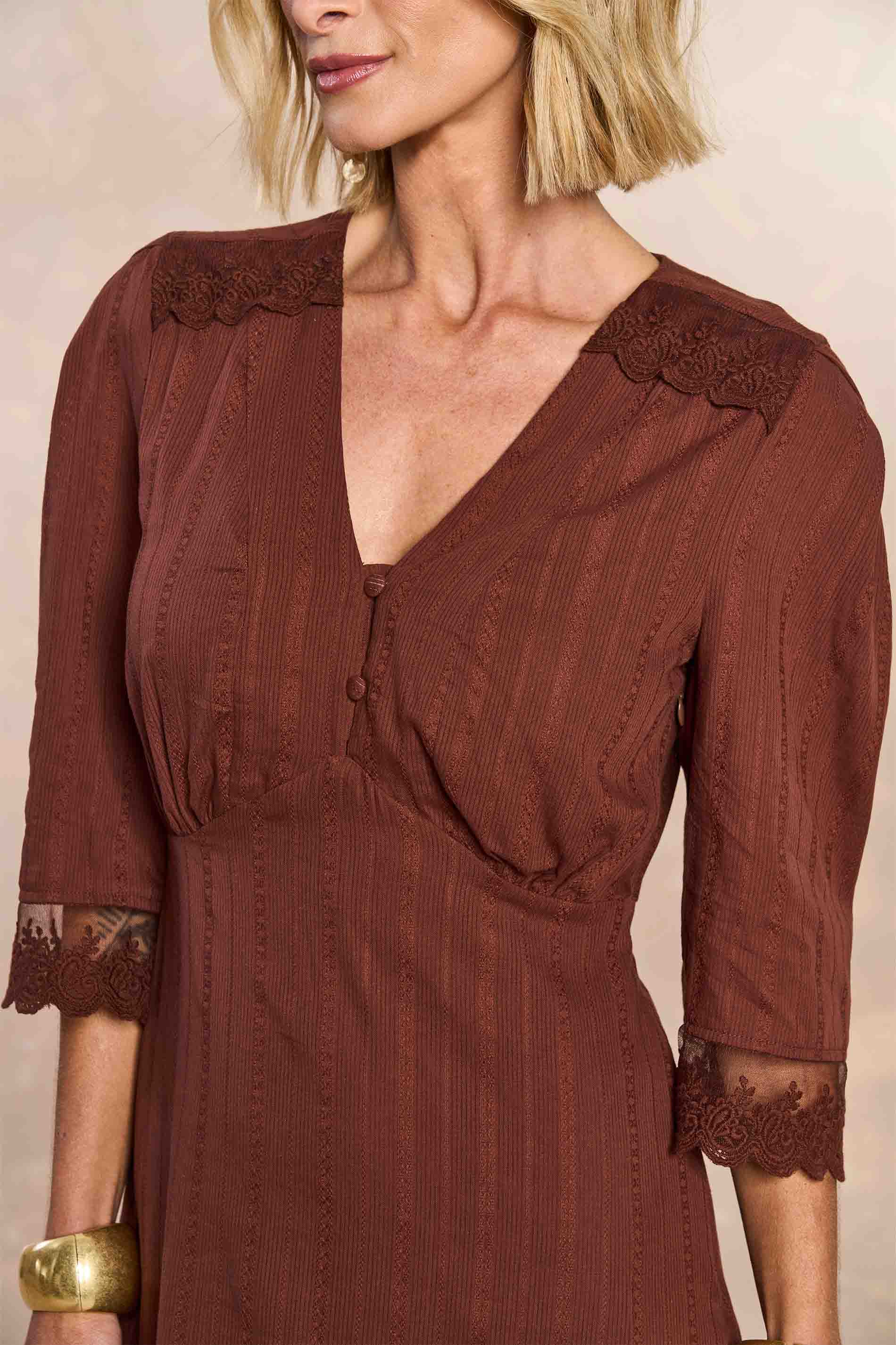 Vestido Longo Jardim Boho