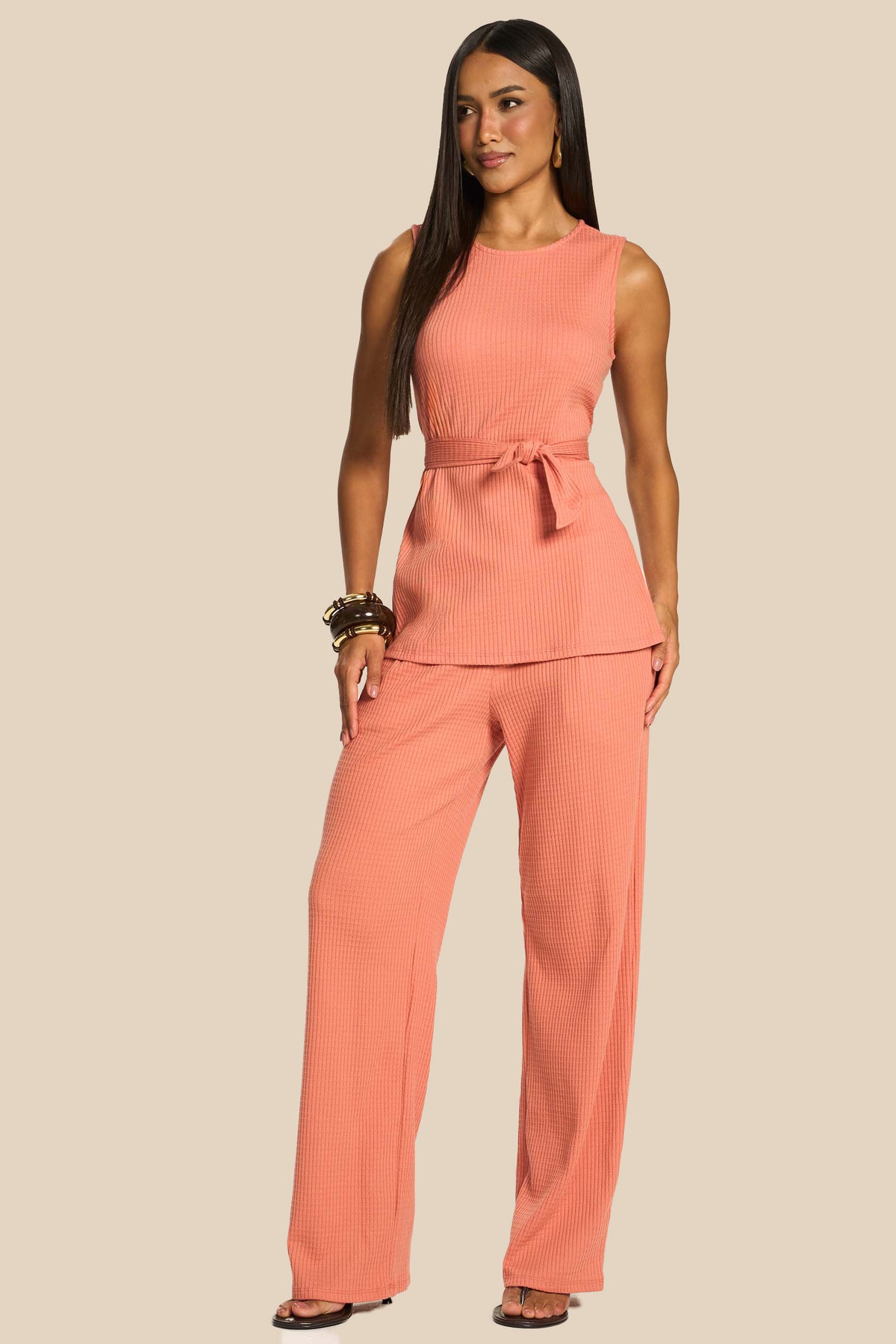 Blusa Feminina Reta Sem Manga com Faixa Miragem - Doce Trama