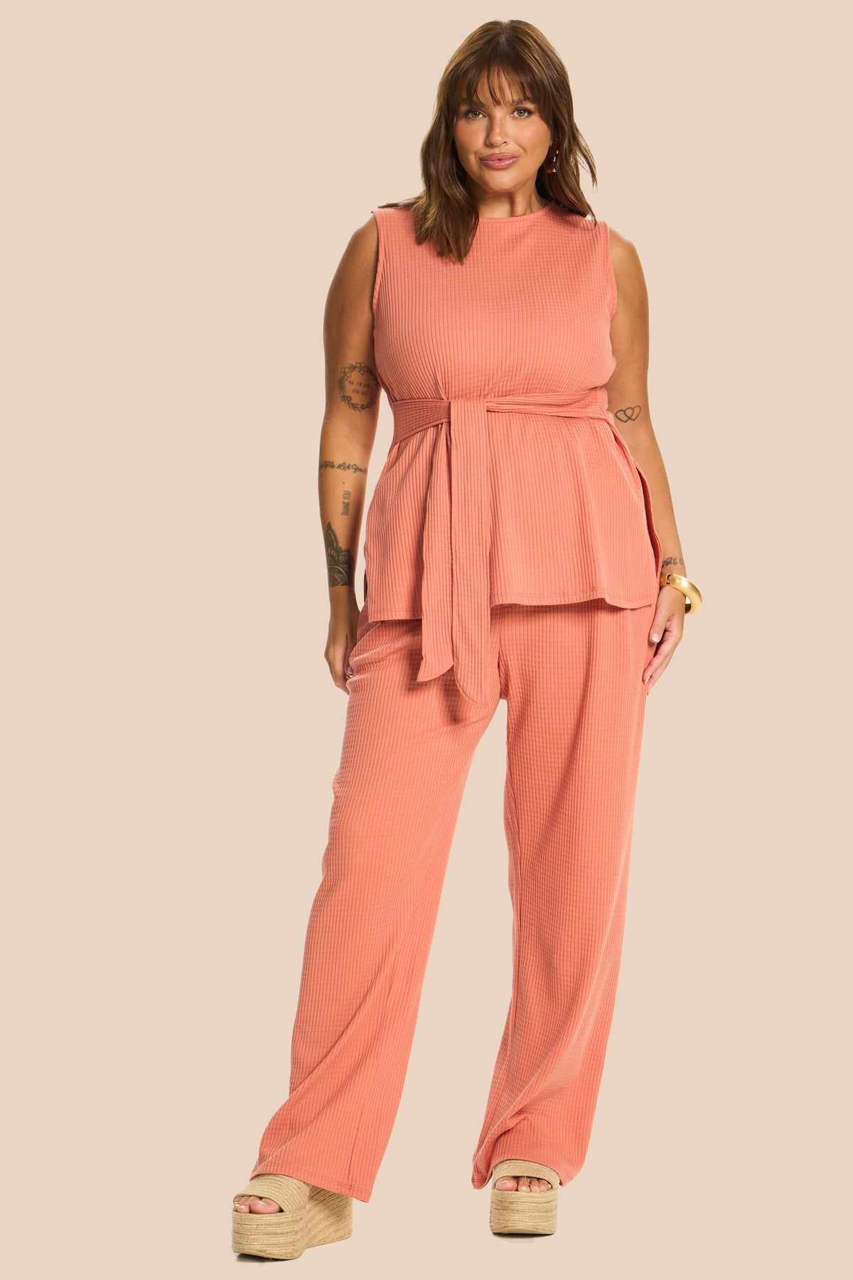 Blusa Feminina Reta Sem Manga com Faixa Miragem - Doce Trama