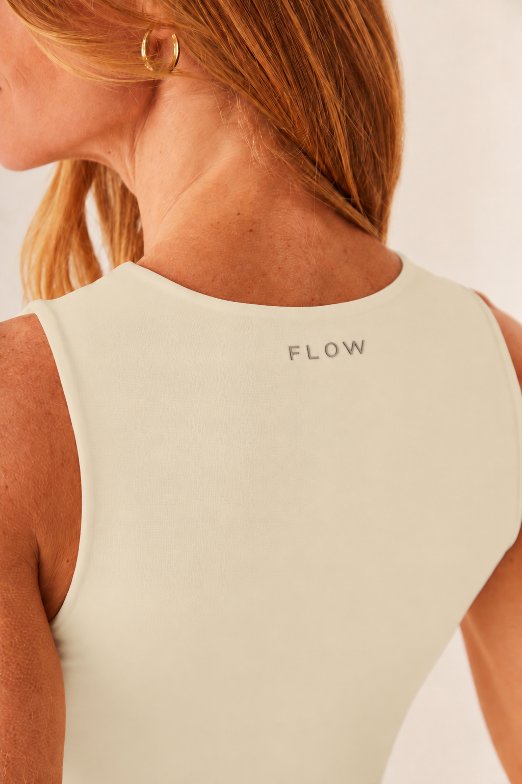 Blusa Reta Malha Poliamida Sem Manga Flow - Doce Trama
