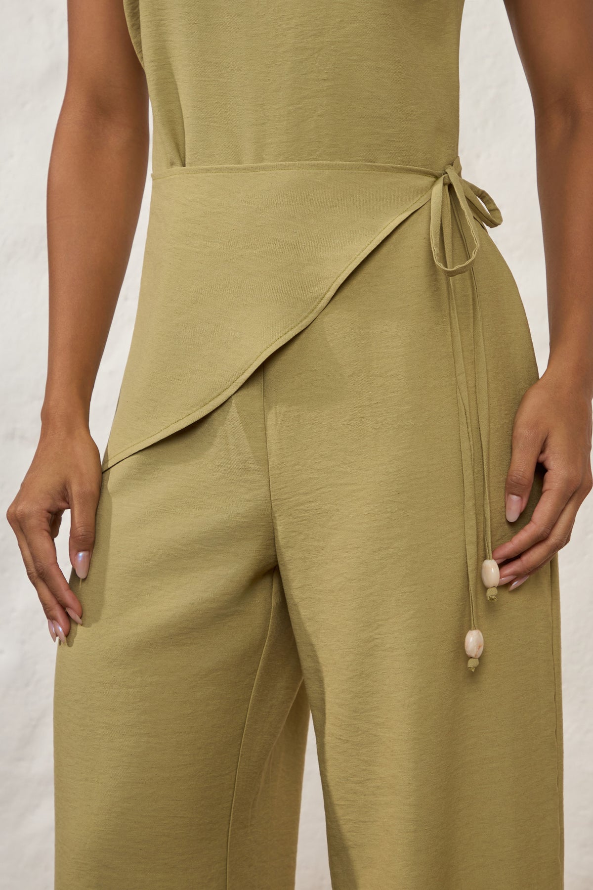 Macacão Pantalona com Lenço Resort - Doce Trama