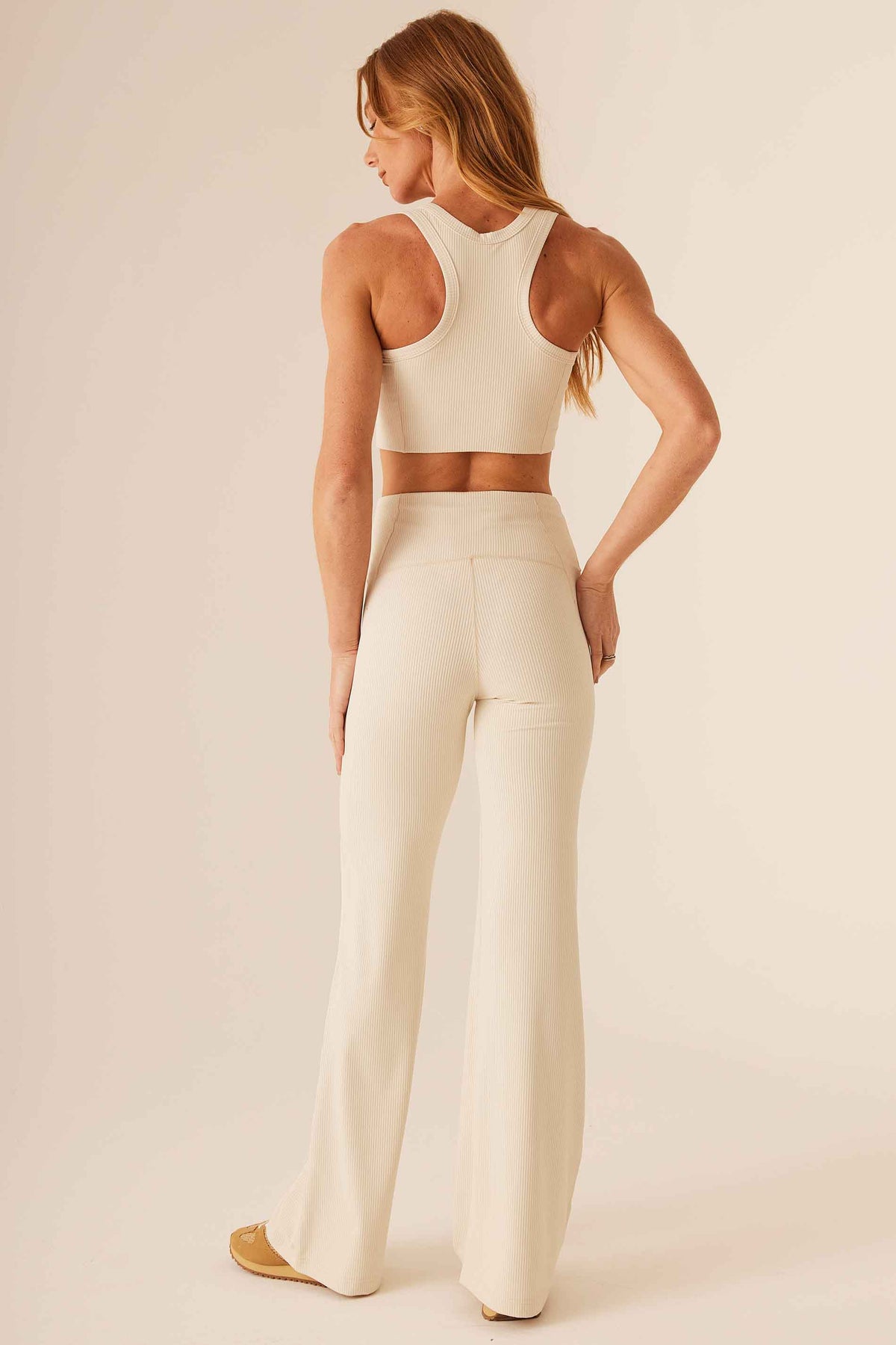 Calça Pantalona Ribana Cintura Alta Flow - Doce Trama