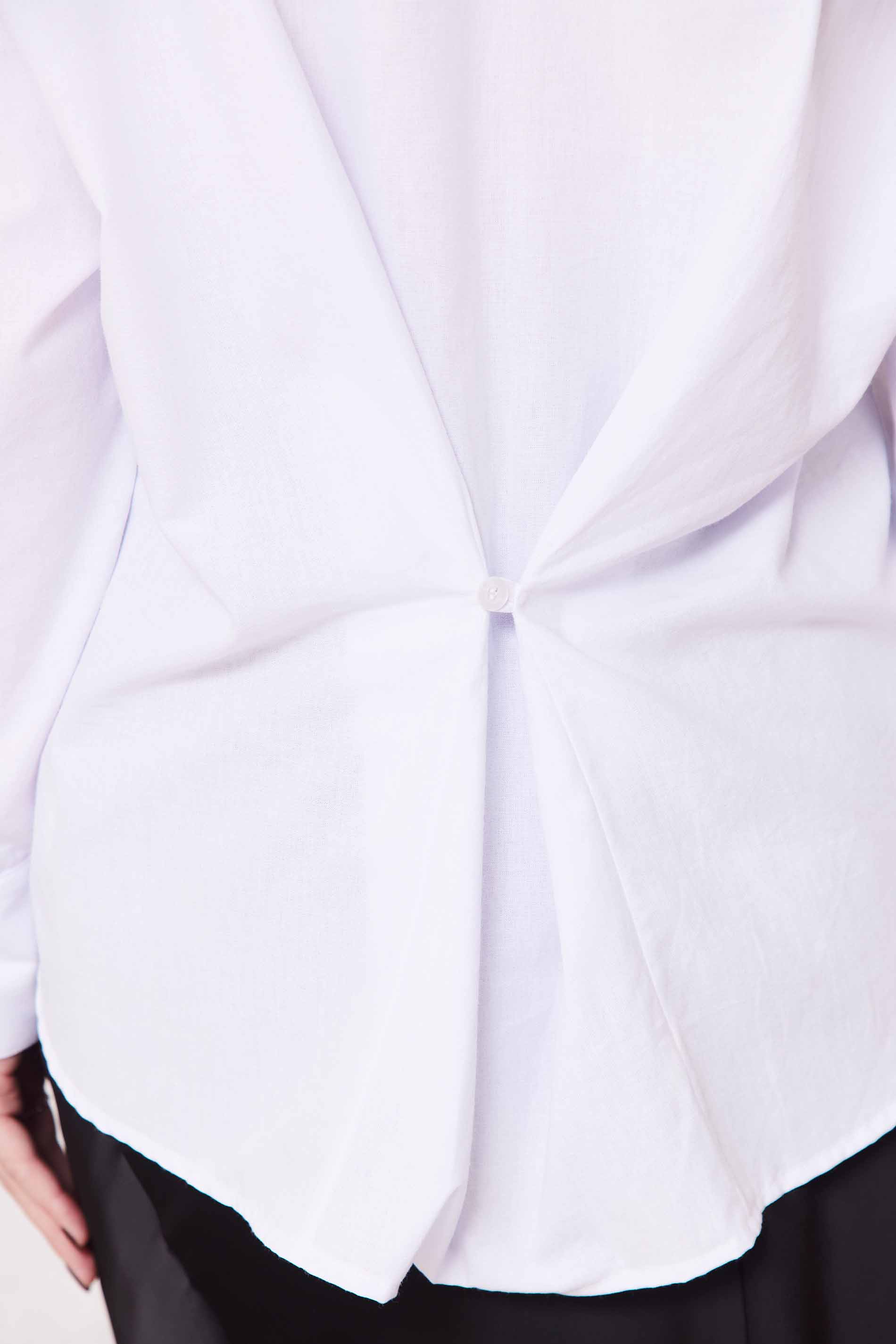 Camisa Oversized em Tricoline Sunset  - Doce Trama