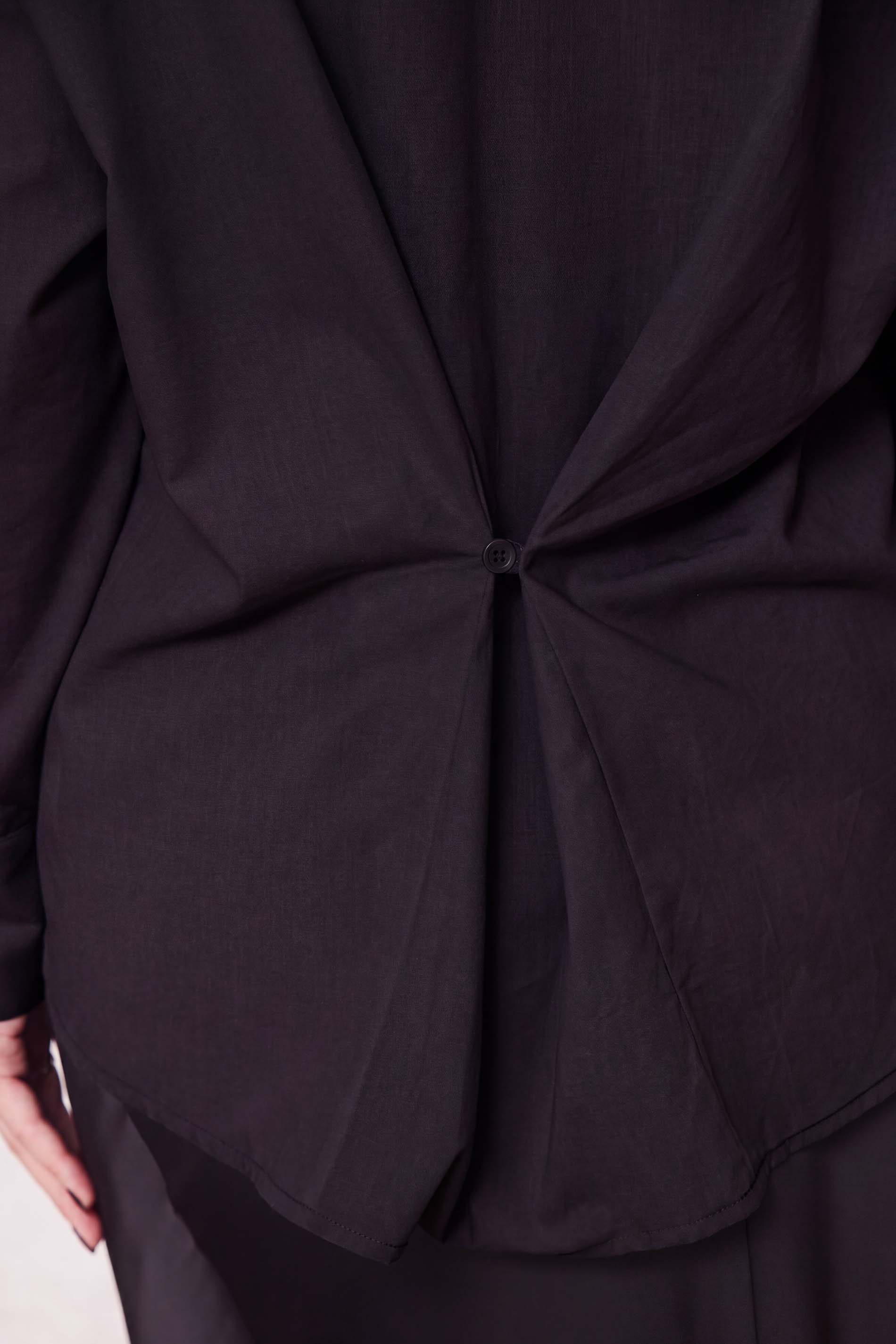 Camisa Oversized em Tricoline Sunset  - Doce Trama
